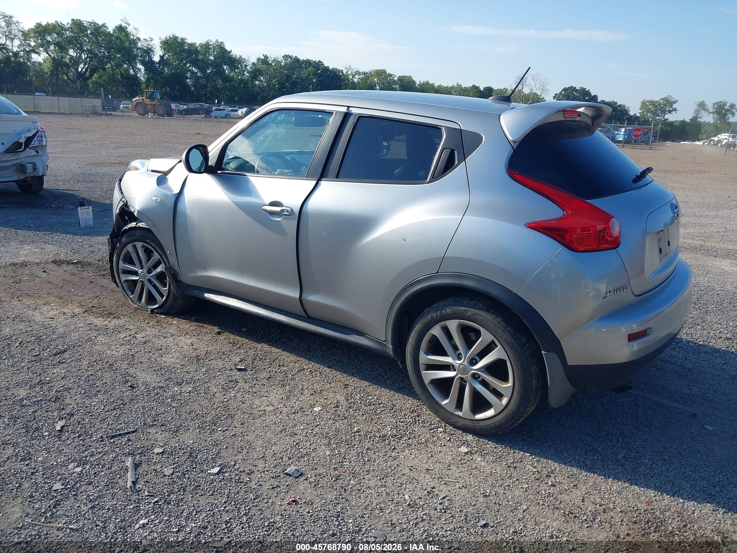 2011 Nissan Juke Sl Silver vin: JN8AF5MV4BT024281