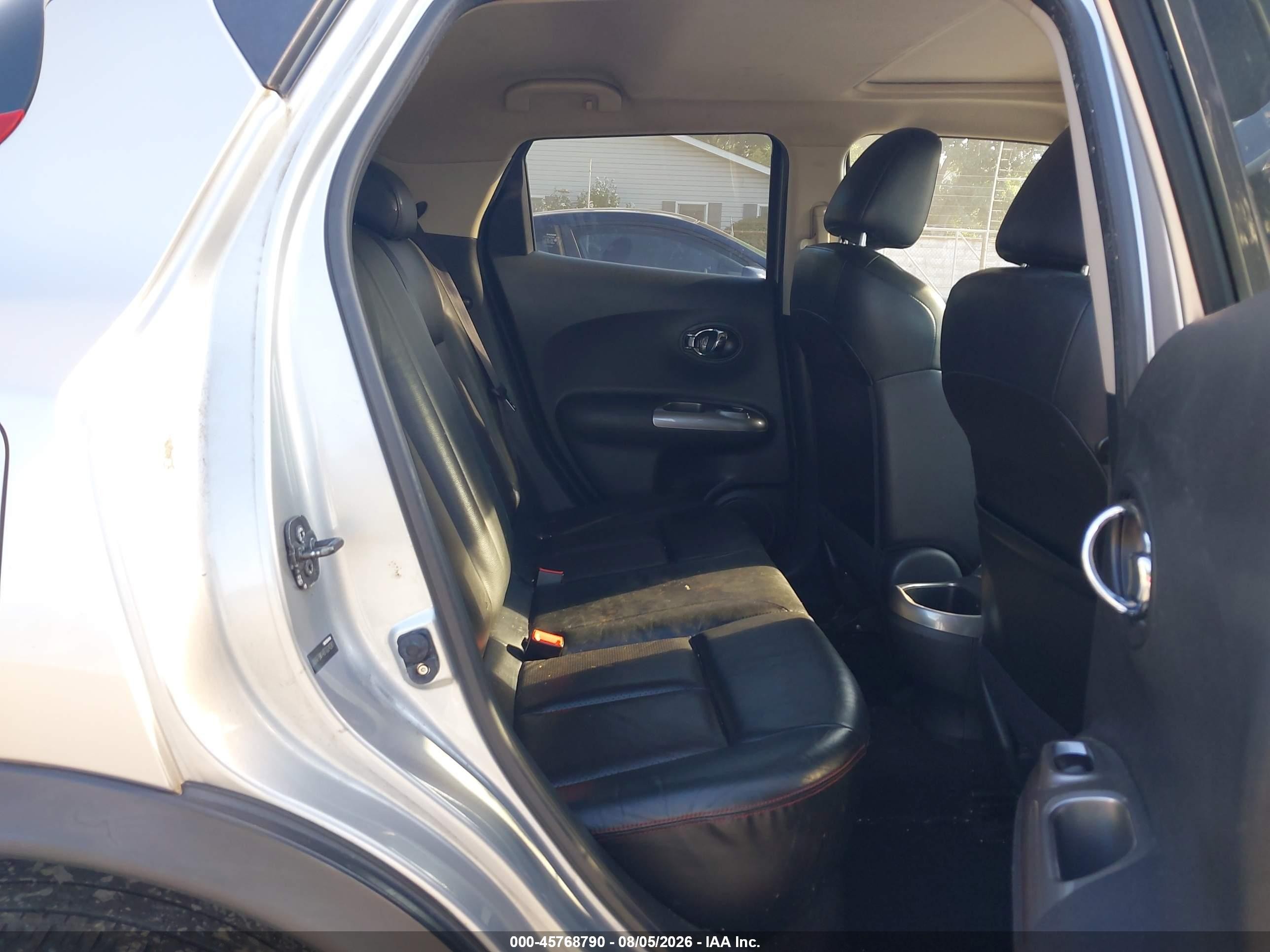 2011 Nissan Juke Sl Silver vin: JN8AF5MV4BT024281