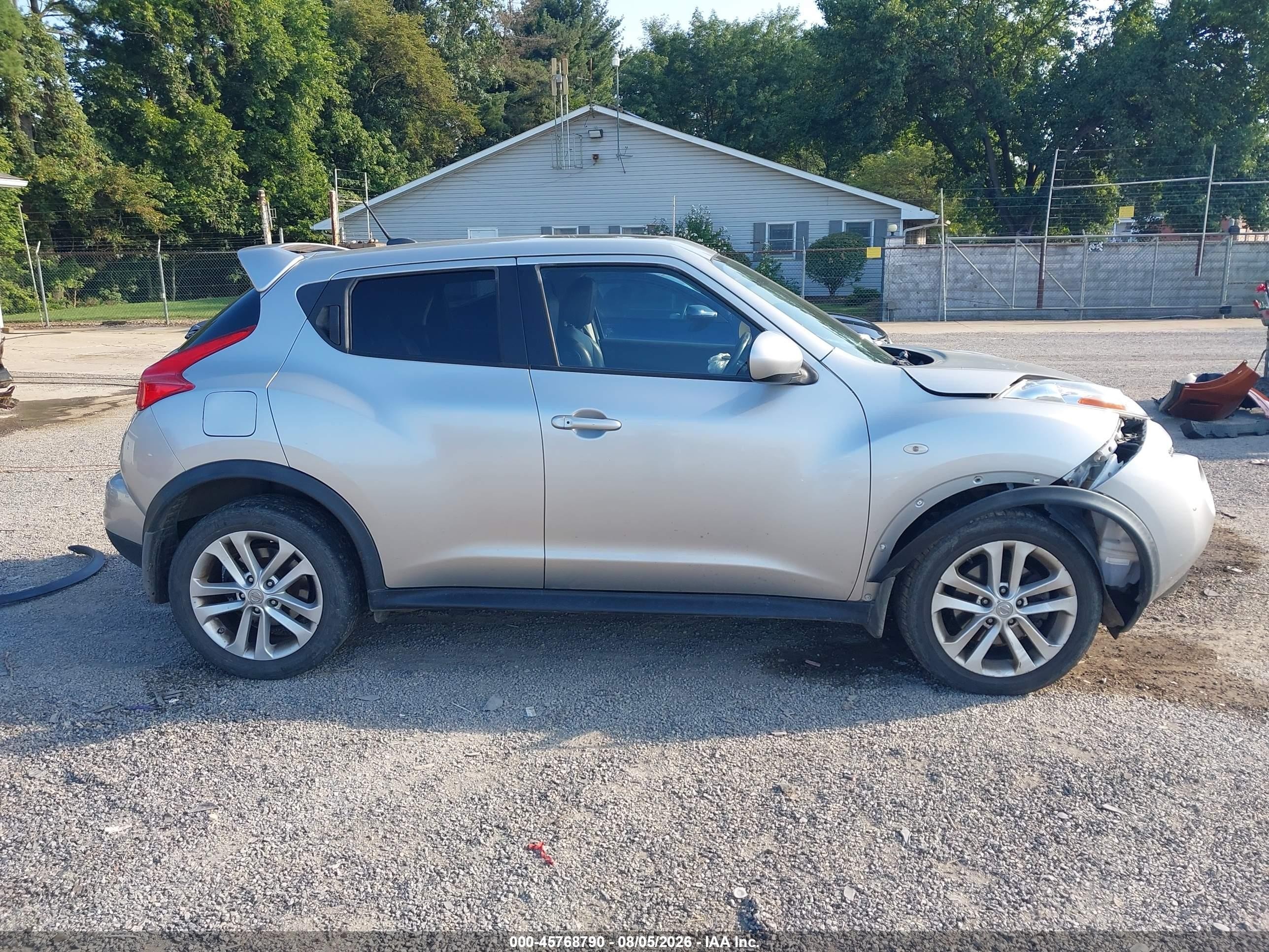 2011 Nissan Juke Sl Silver vin: JN8AF5MV4BT024281