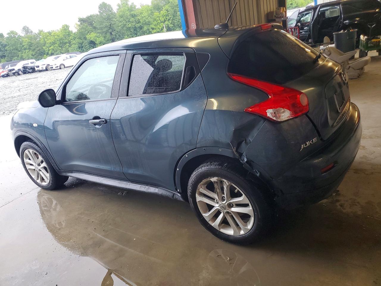 2011 Nissan Juke S Teal vin: JN8AF5MV4BT027374