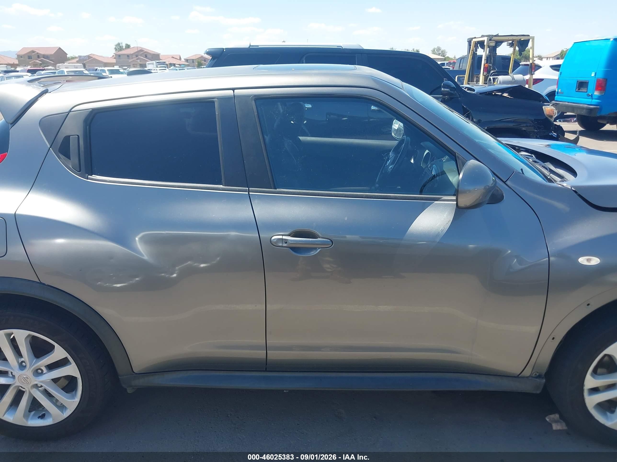 2011 Nissan Juke Sl Gray vin: JN8AF5MV4BT028007