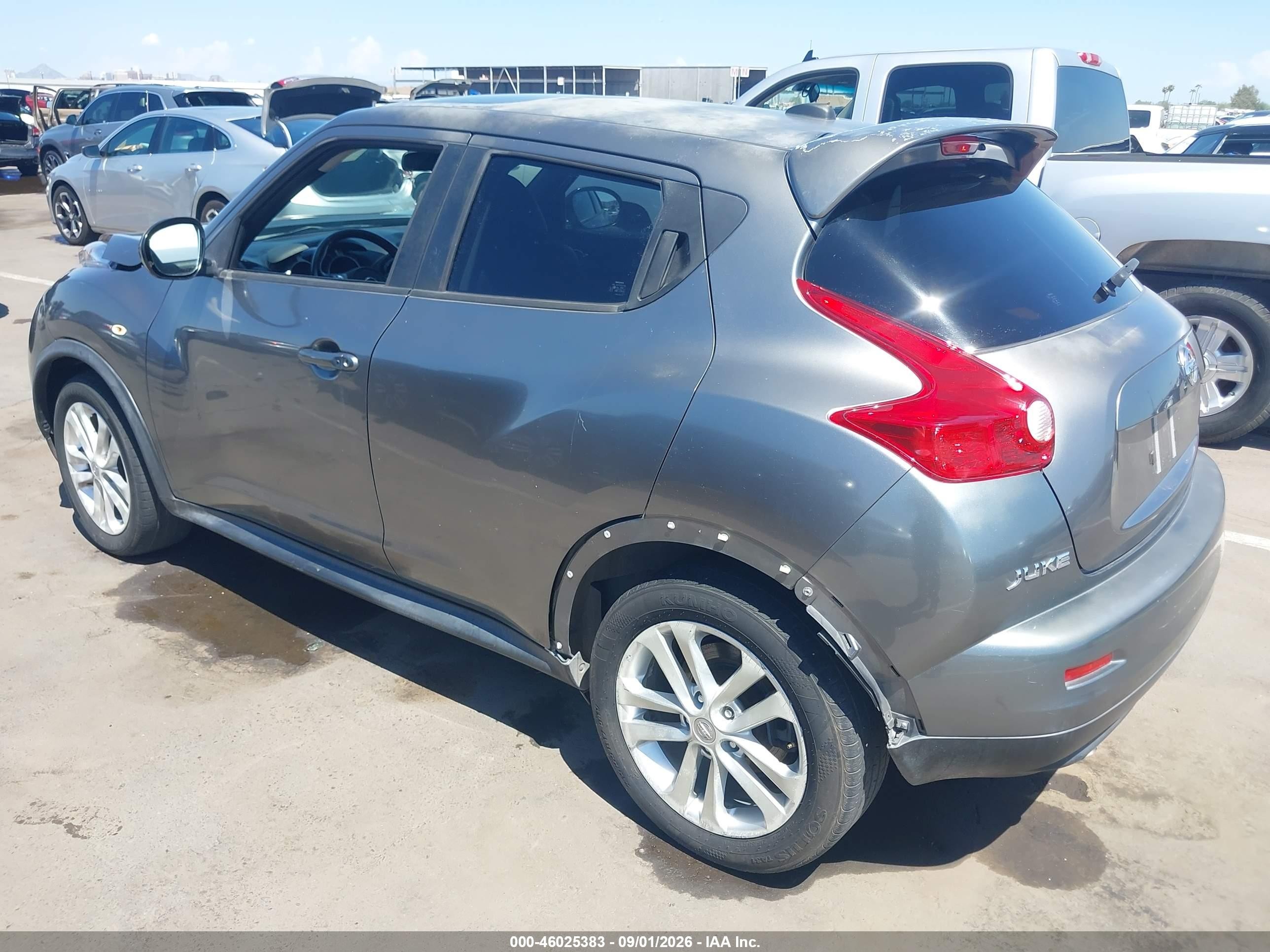 2011 Nissan Juke Sl Gray vin: JN8AF5MV4BT028007