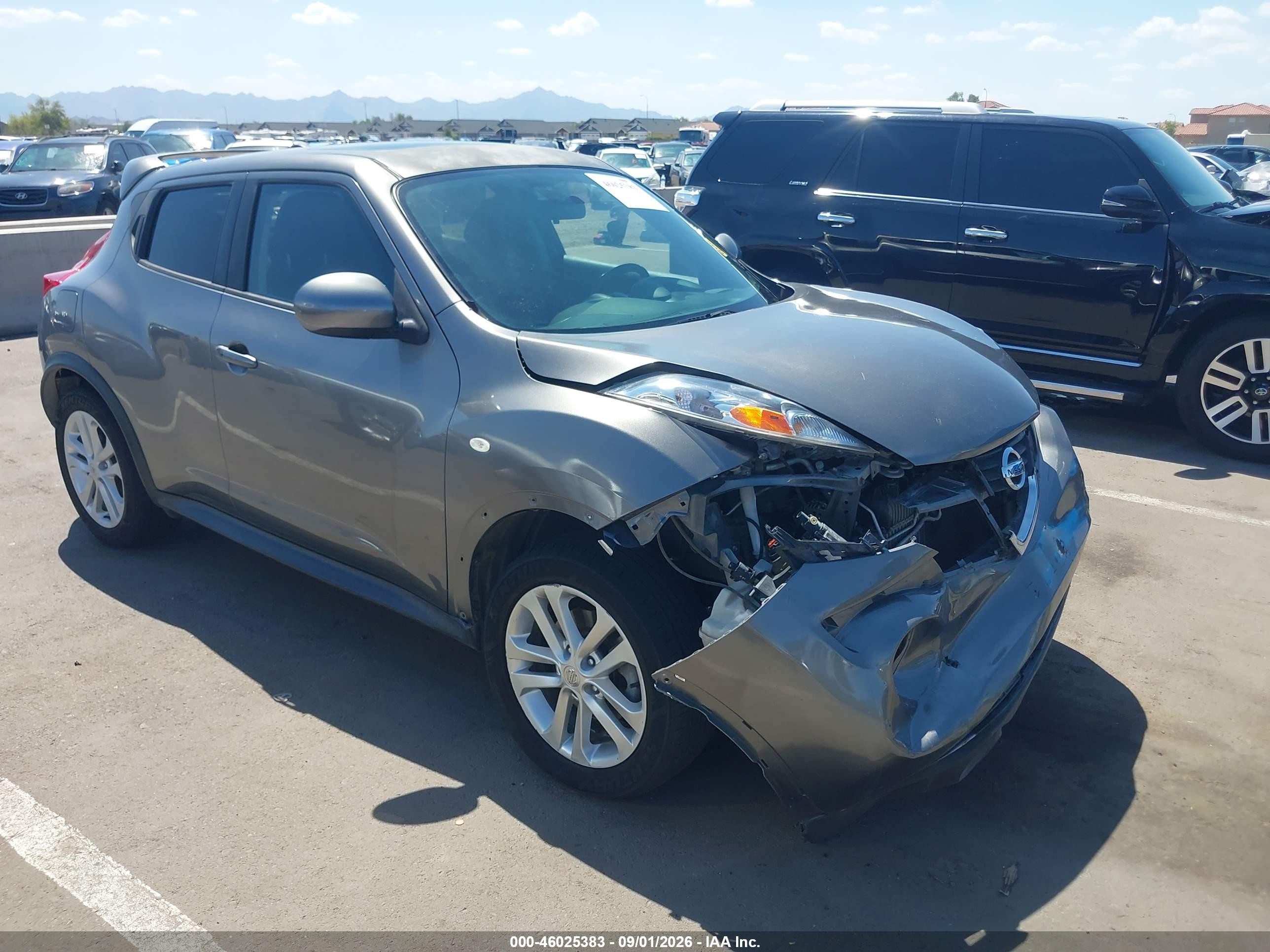 2011 Nissan Juke Sl Gray vin: JN8AF5MV4BT028007