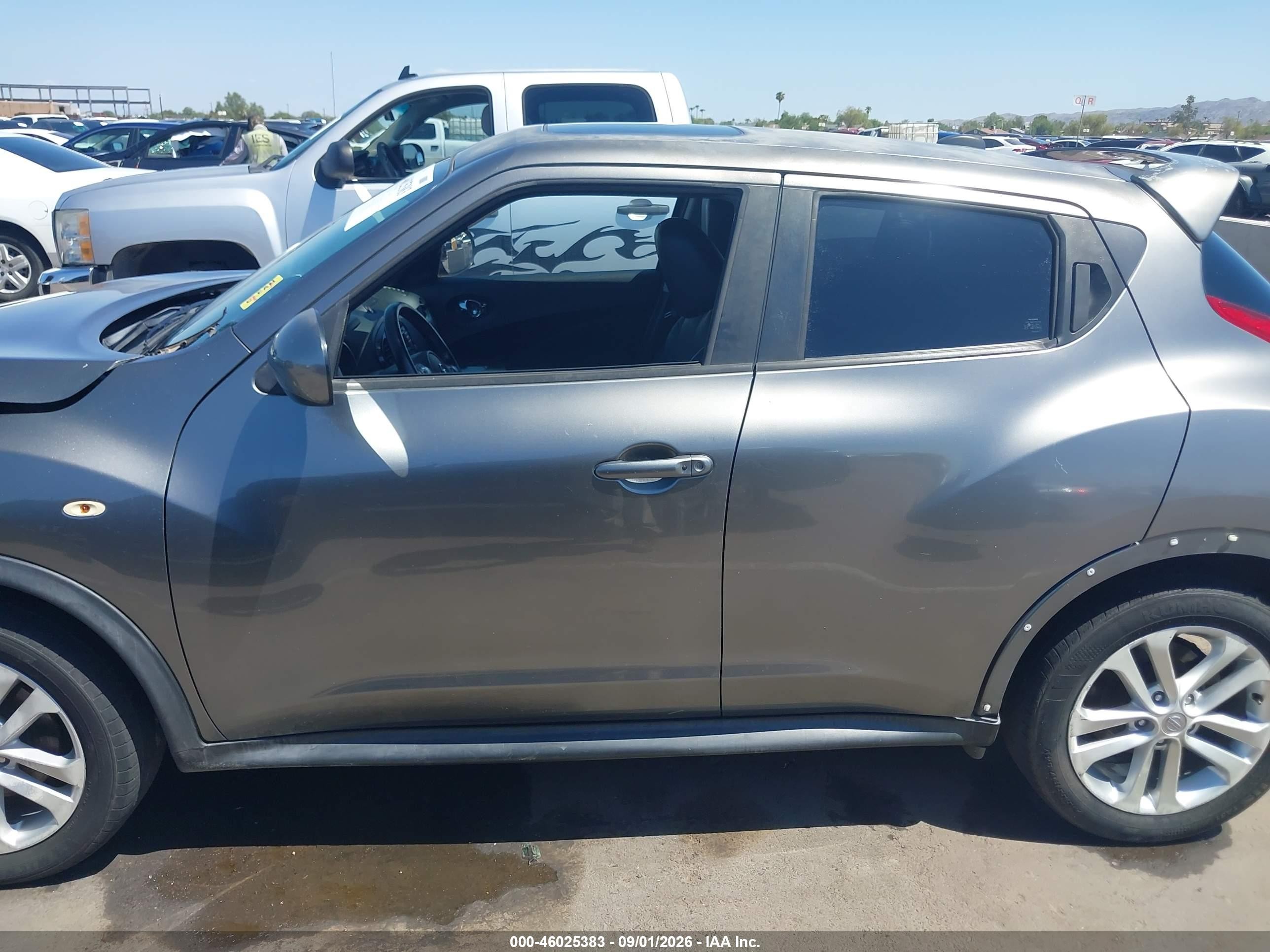 2011 Nissan Juke Sl Gray vin: JN8AF5MV4BT028007