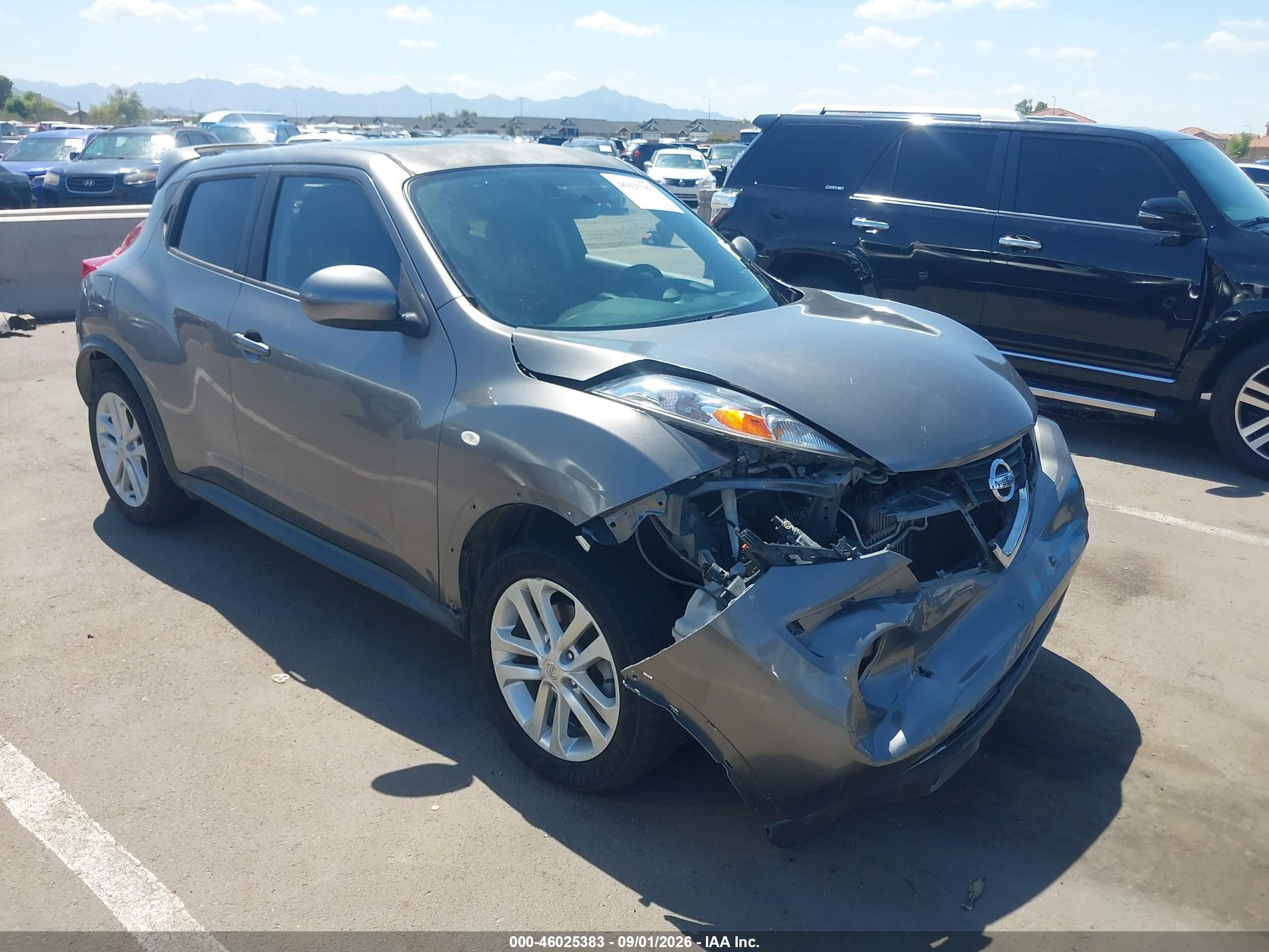 2011 Nissan Juke Sl Gray vin: JN8AF5MV4BT028007