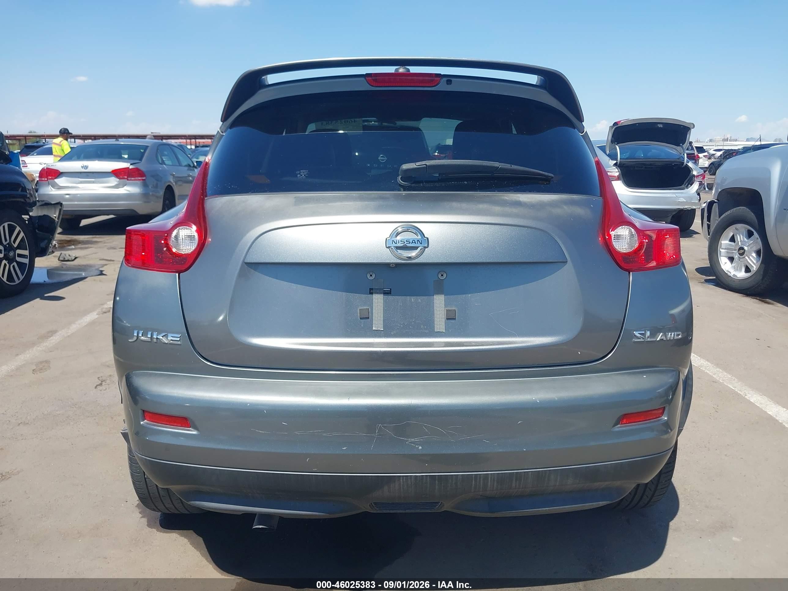 2011 Nissan Juke Sl Gray vin: JN8AF5MV4BT028007