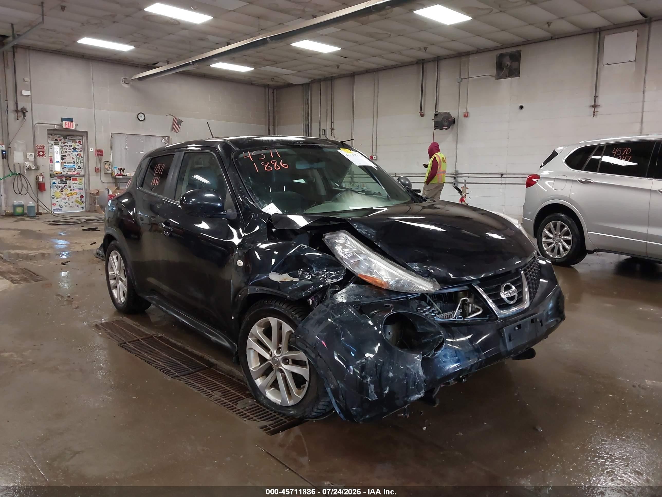 2011 Nissan Juke Sl Black vin: JN8AF5MV4BT028945