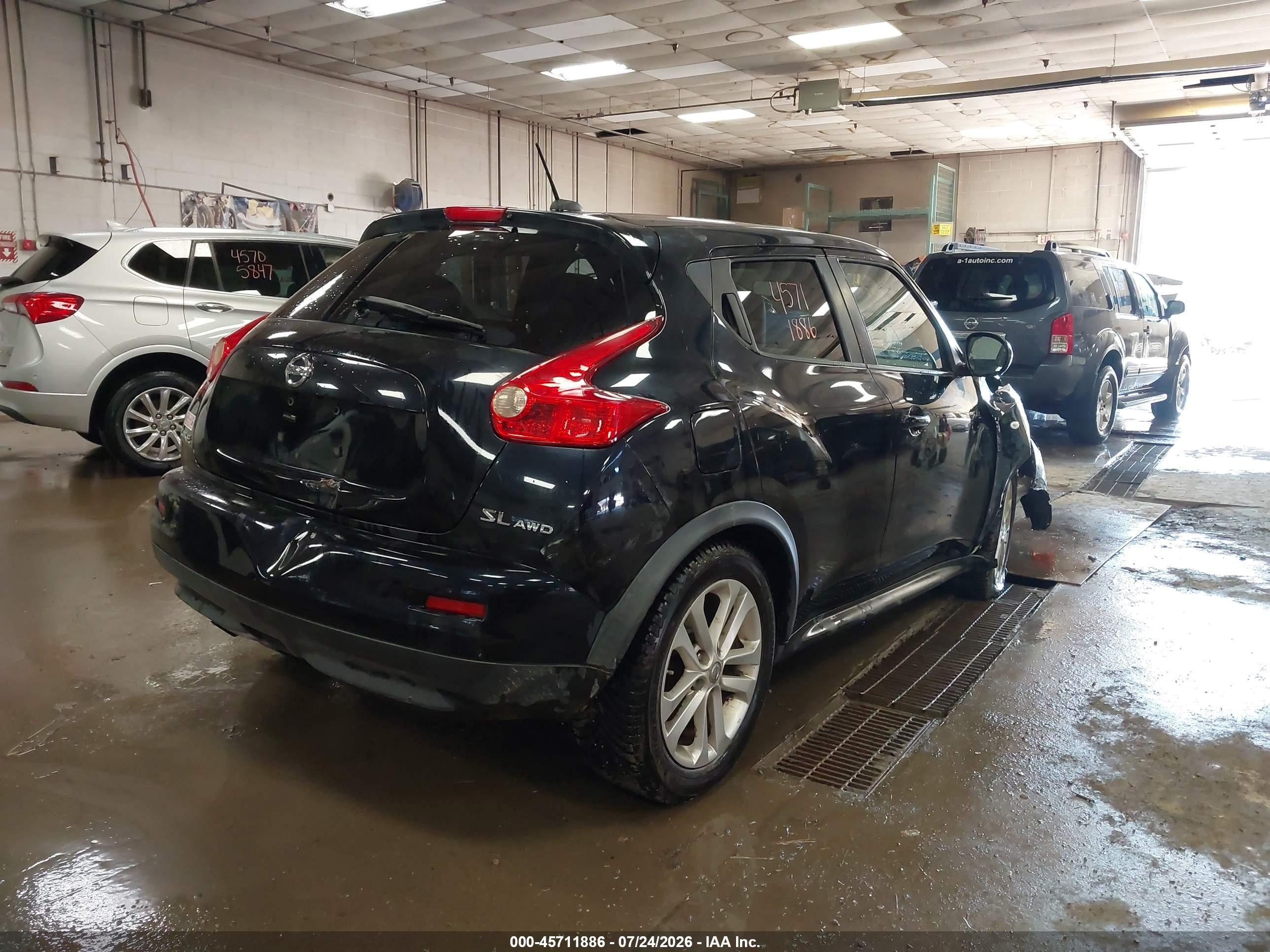 2011 Nissan Juke Sl Black vin: JN8AF5MV4BT028945
