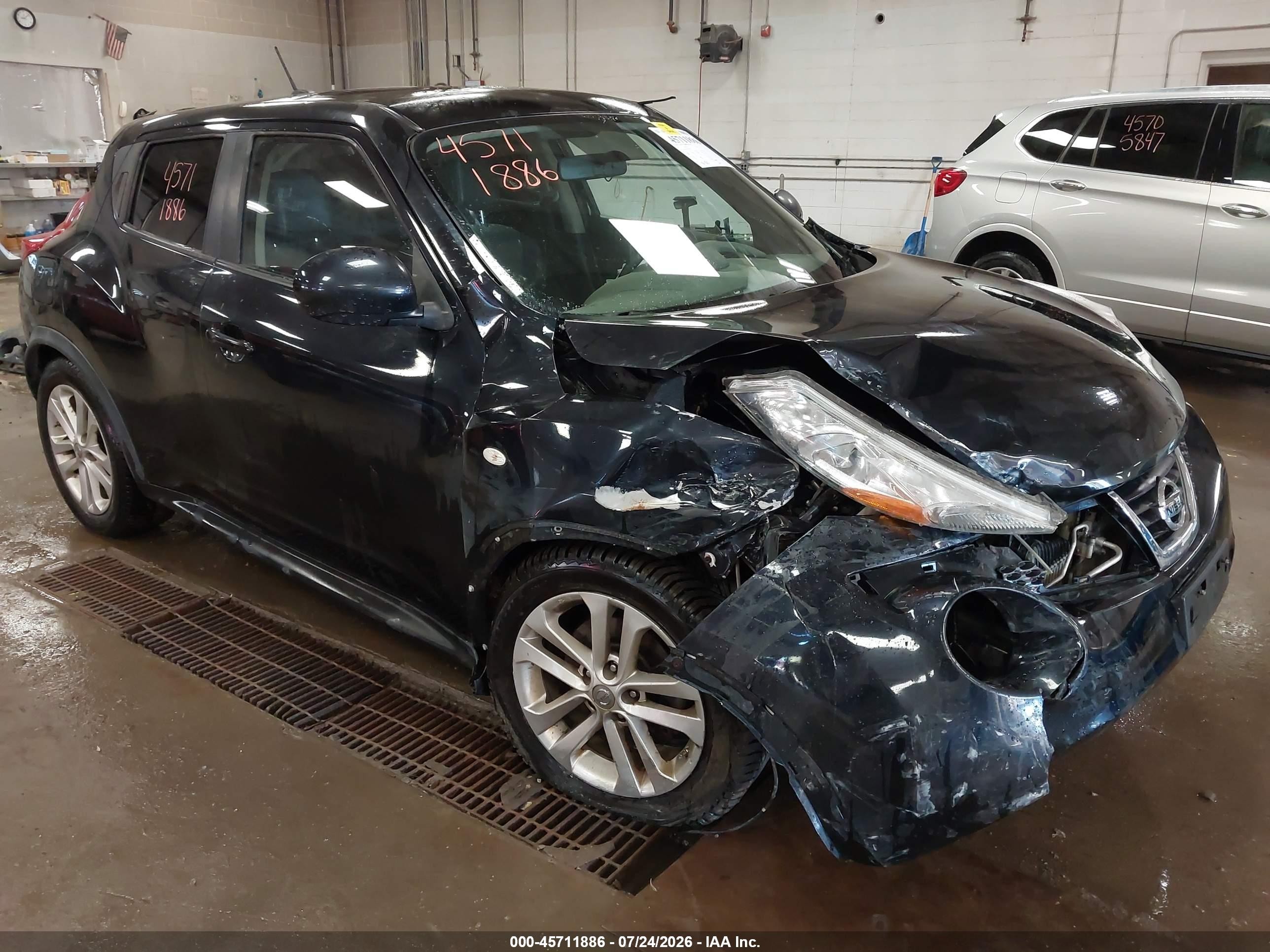2011 Nissan Juke Sl Black vin: JN8AF5MV4BT028945