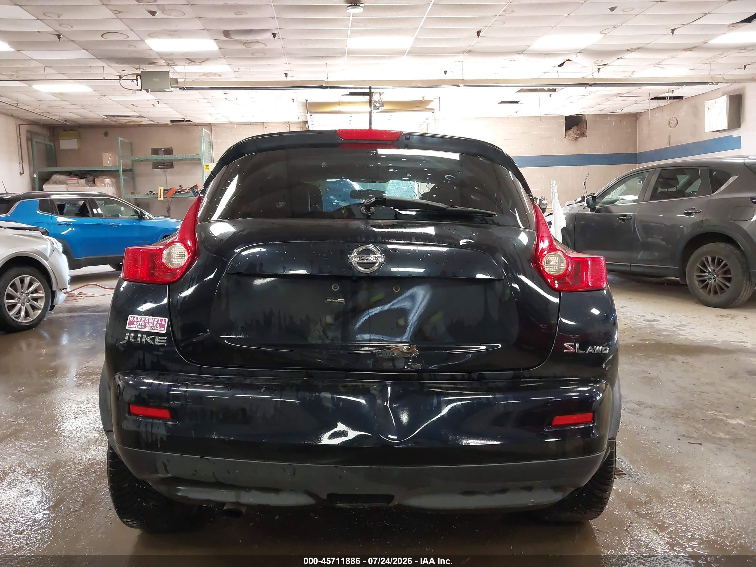 2011 Nissan Juke Sl Black vin: JN8AF5MV4BT028945