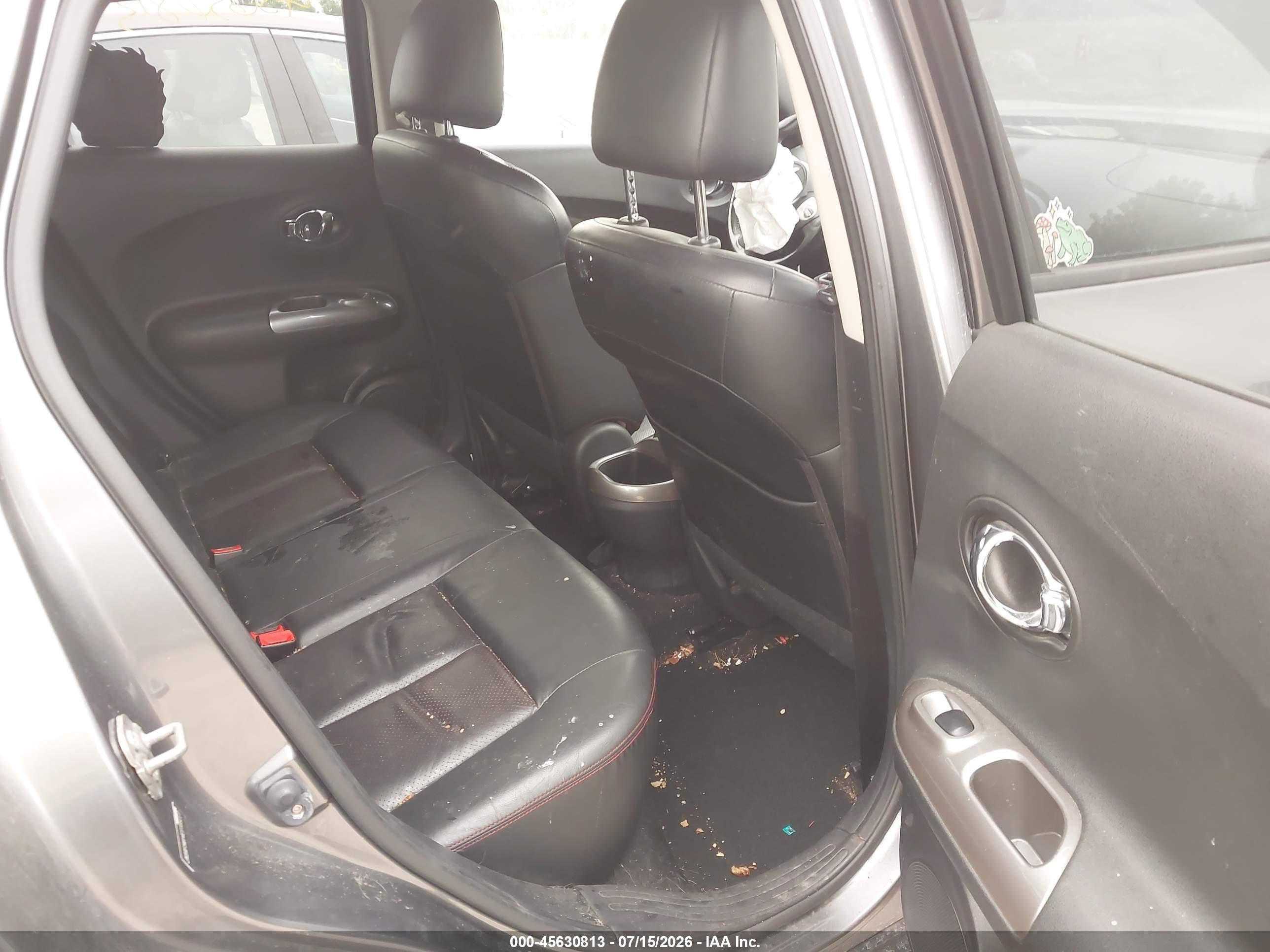 2012 Nissan Juke Sl Gray vin: JN8AF5MV4CT109221