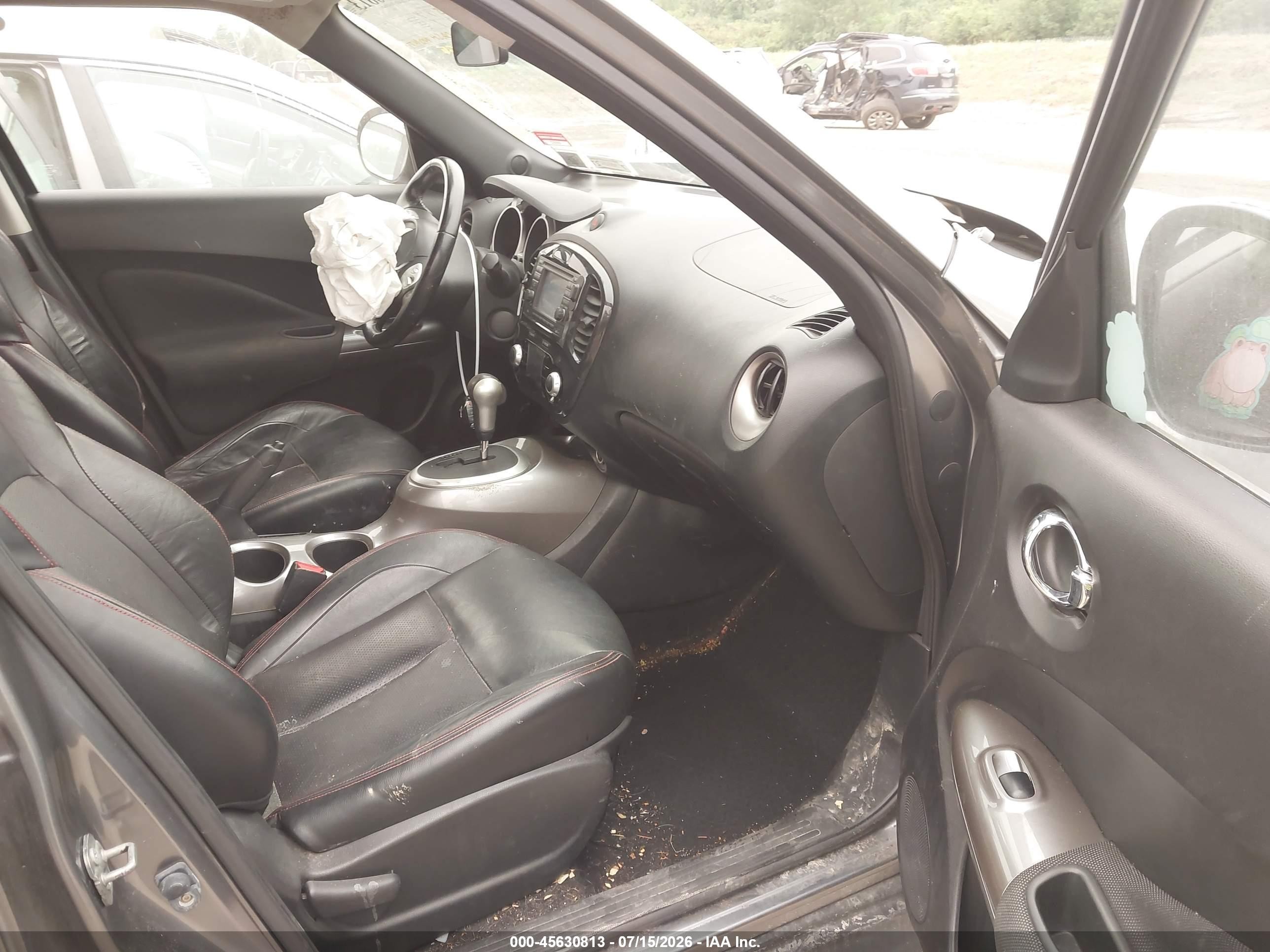 2012 Nissan Juke Sl Gray vin: JN8AF5MV4CT109221