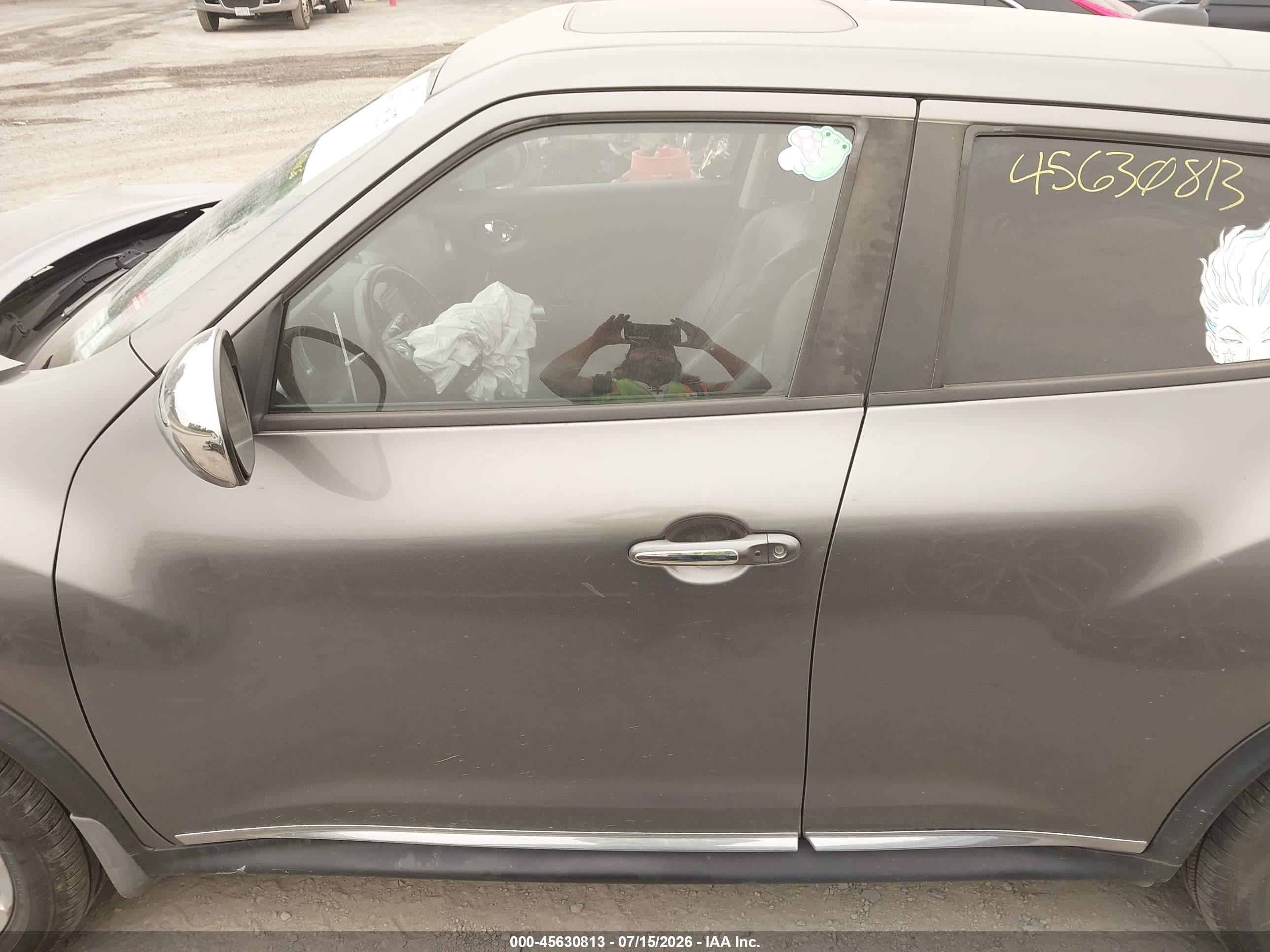 2012 Nissan Juke Sl Gray vin: JN8AF5MV4CT109221