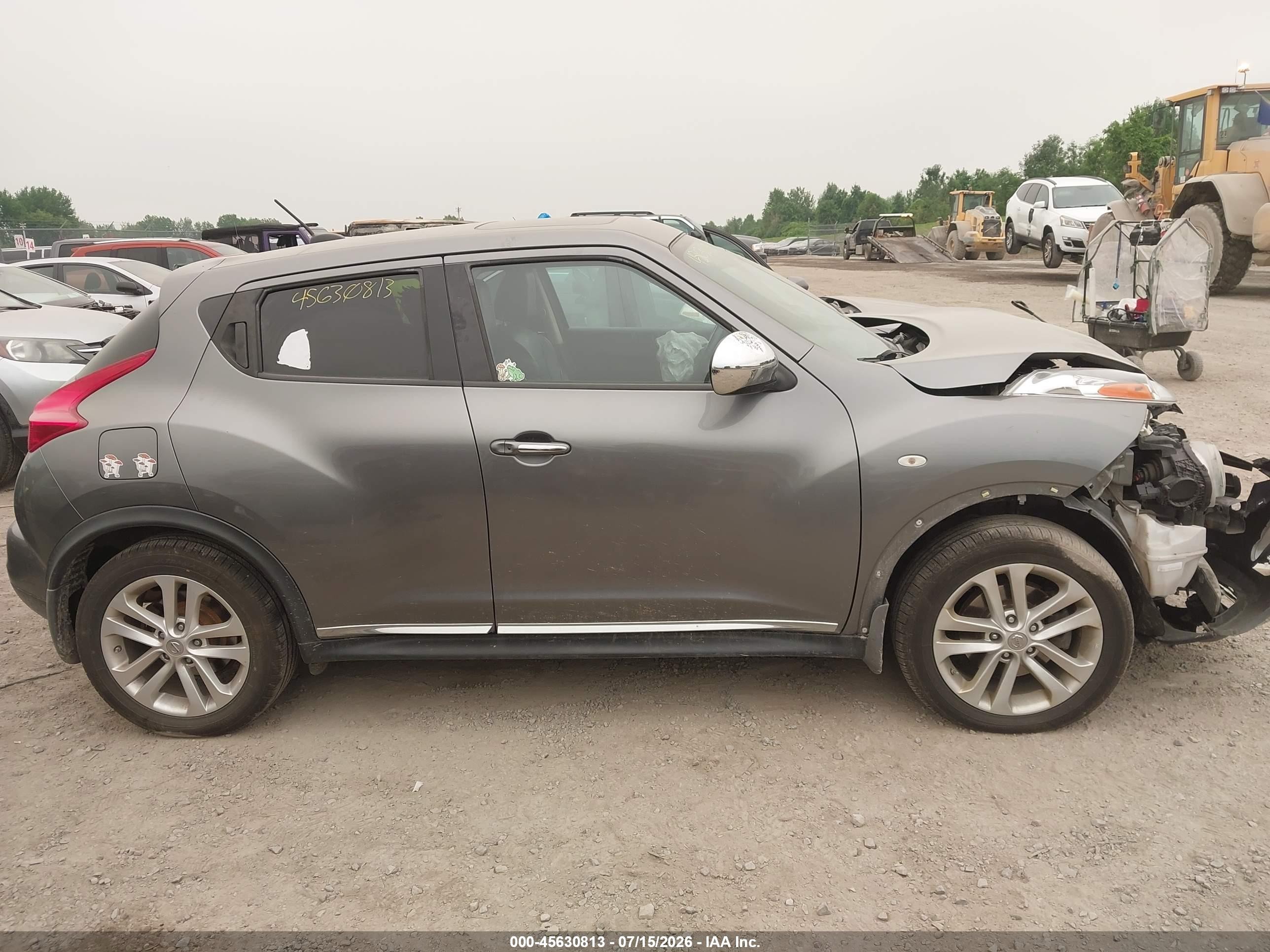 2012 Nissan Juke Sl Gray vin: JN8AF5MV4CT109221