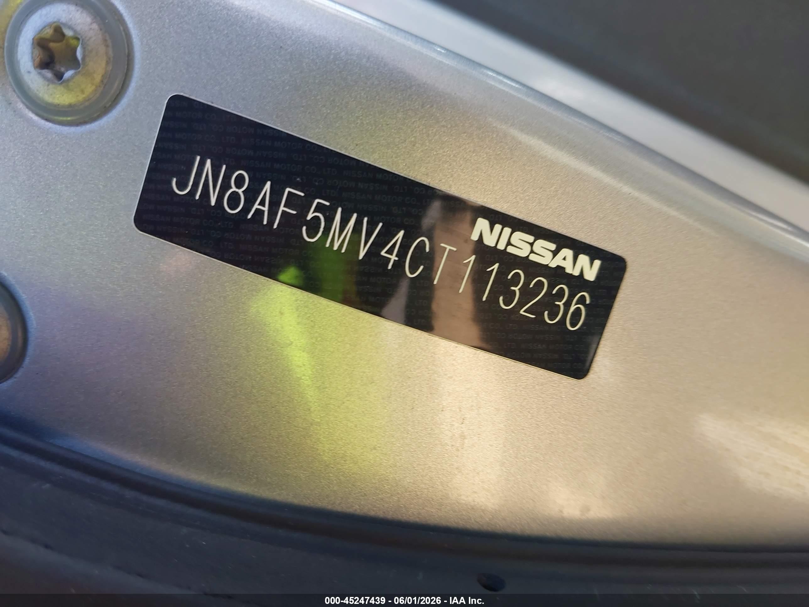 2012 Nissan Juke Sl Silver vin: JN8AF5MV4CT113236