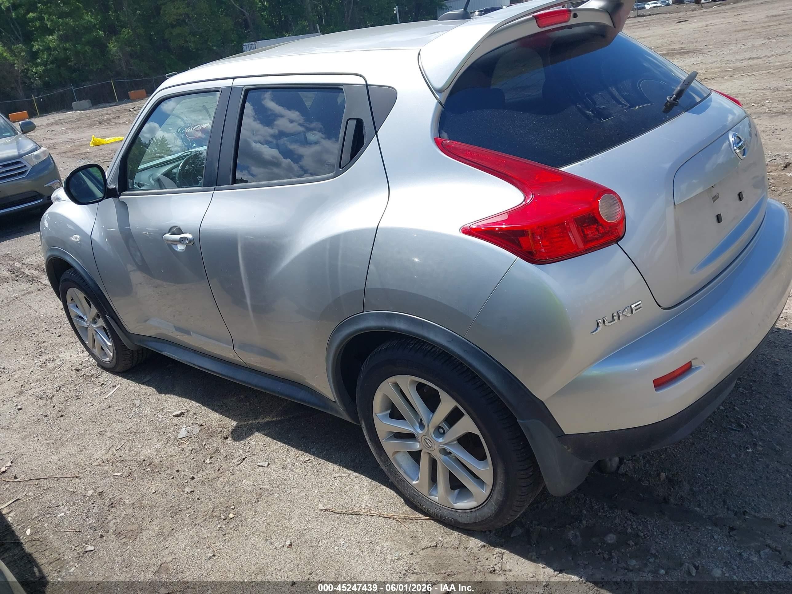 2012 Nissan Juke Sl Silver vin: JN8AF5MV4CT113236