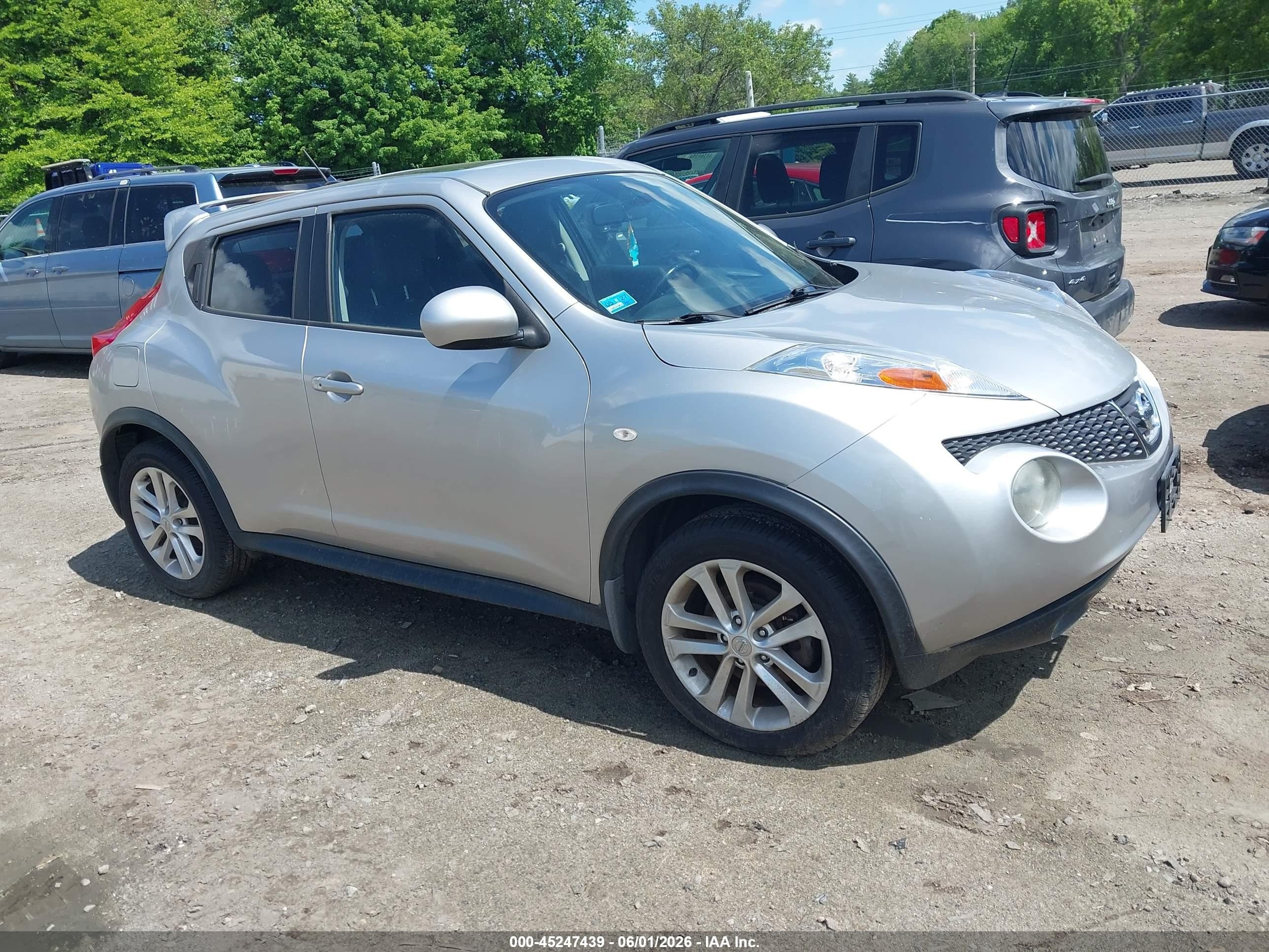 2012 Nissan Juke Sl Silver vin: JN8AF5MV4CT113236