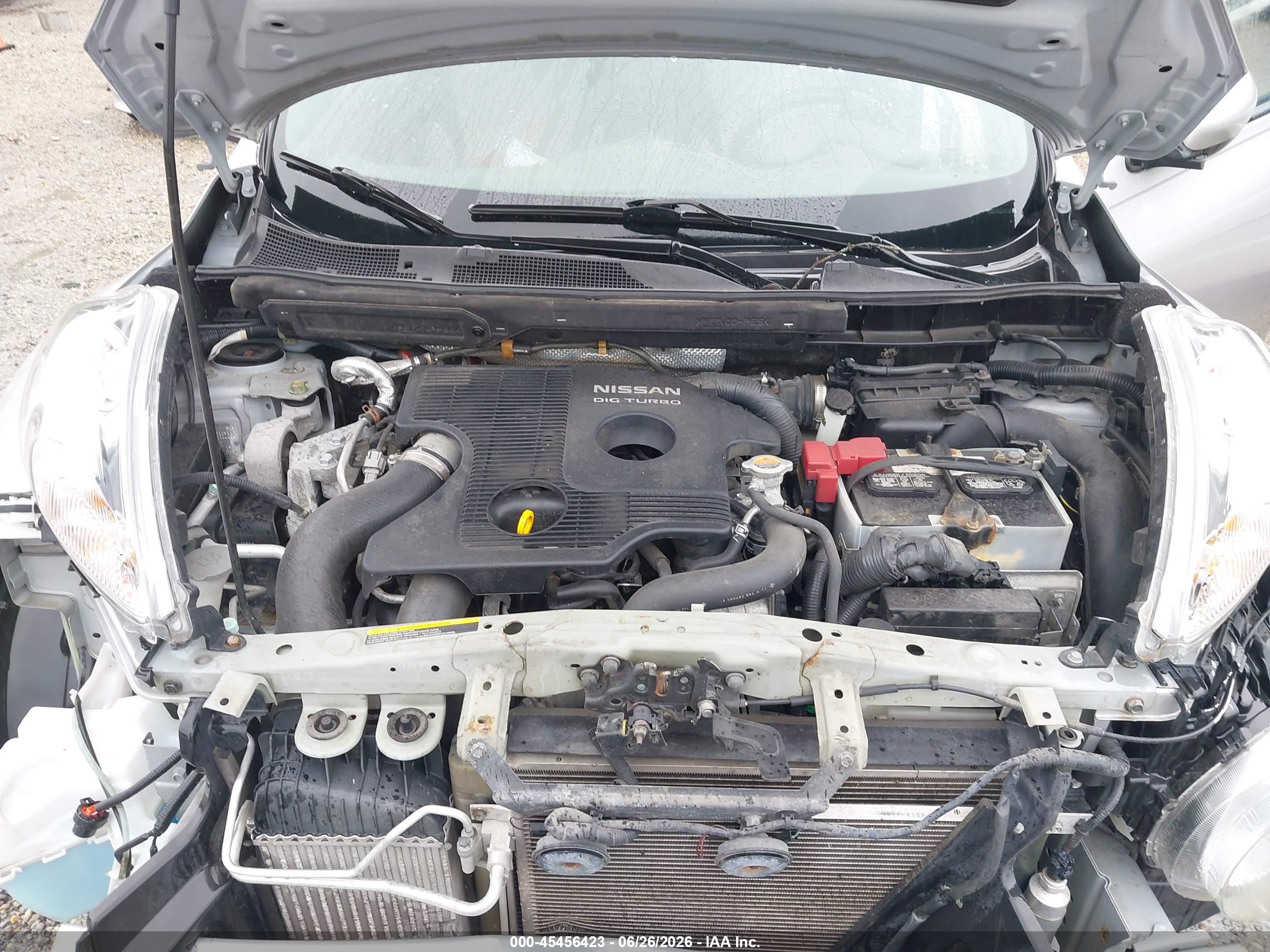 2012 Nissan Juke Sv Silver vin: JN8AF5MV4CT114113