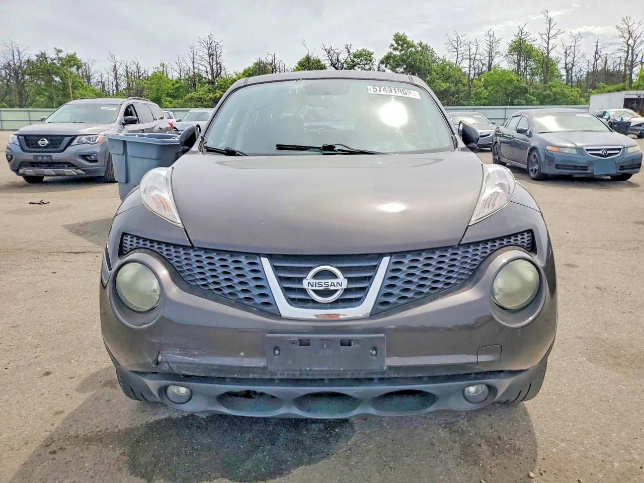 2012 Nissan Juke S Угольный vin: JN8AF5MV4CT120929