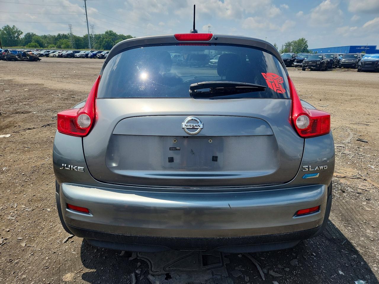 2012 Nissan Juke S Серый vin: JN8AF5MV4CT121353