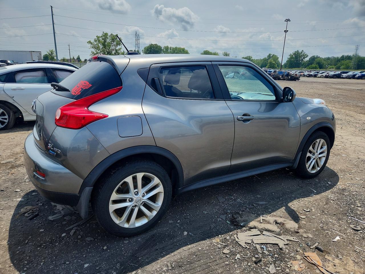 2012 Nissan Juke S Серый vin: JN8AF5MV4CT121353