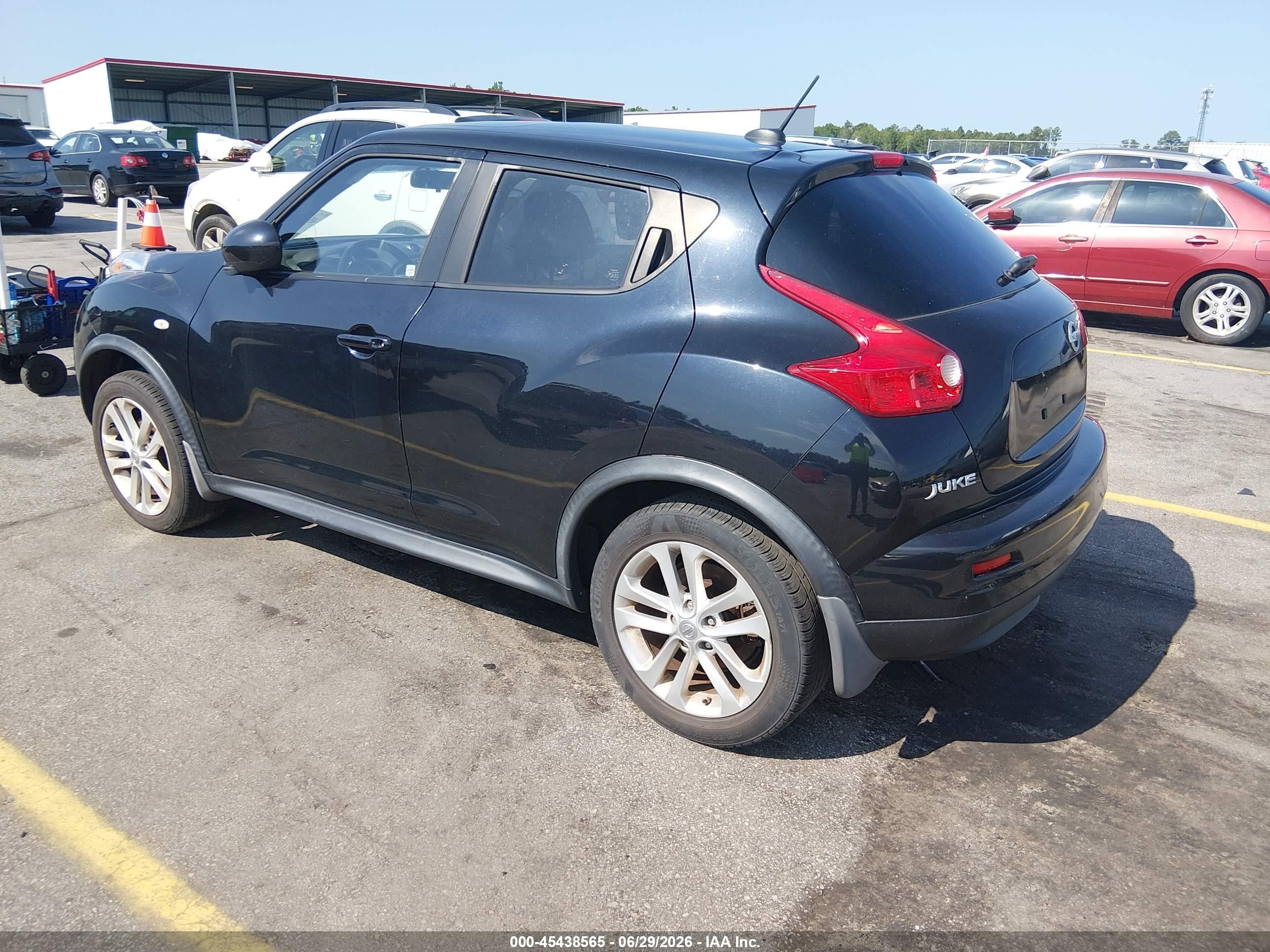2012 Nissan Juke Sv Black vin: JN8AF5MV4CT125483