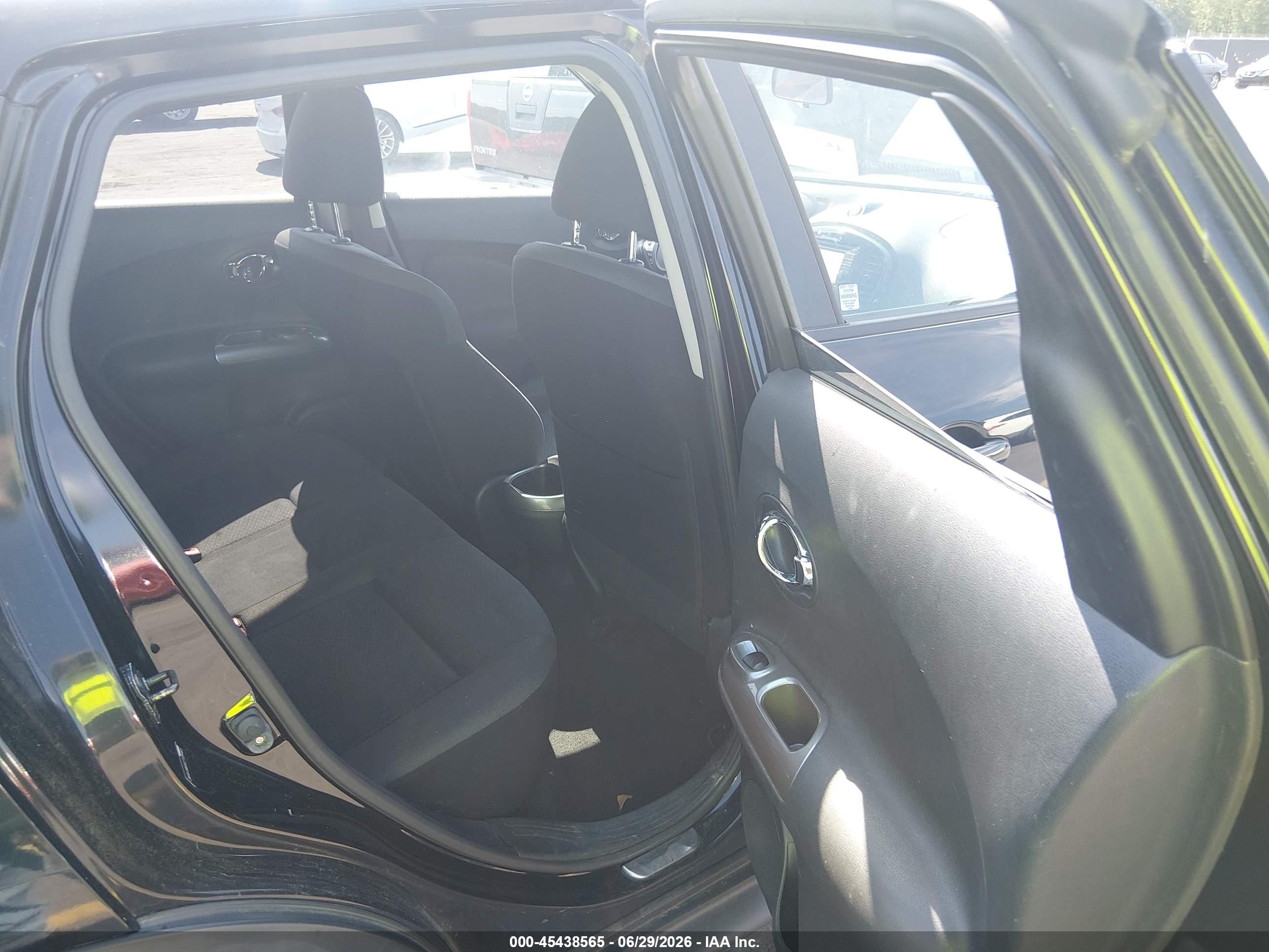 2012 Nissan Juke Sv Black vin: JN8AF5MV4CT125483