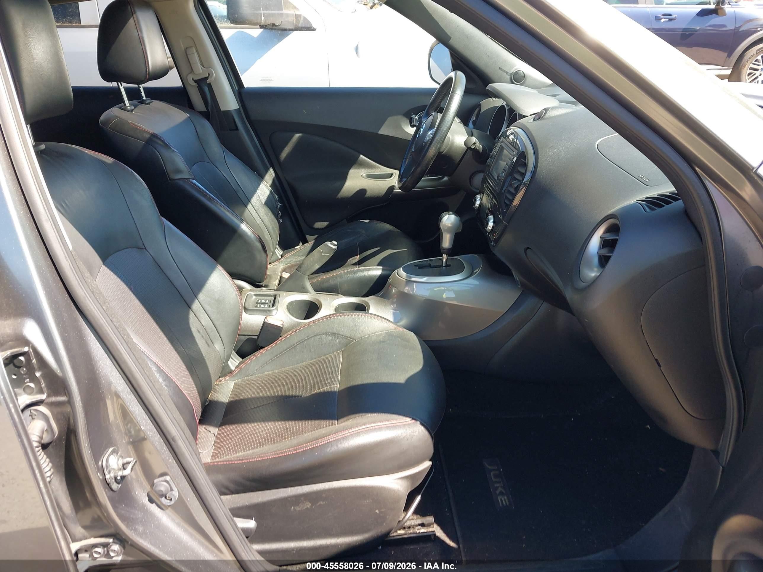 2012 Nissan Juke Sl Gray vin: JN8AF5MV4CT126858
