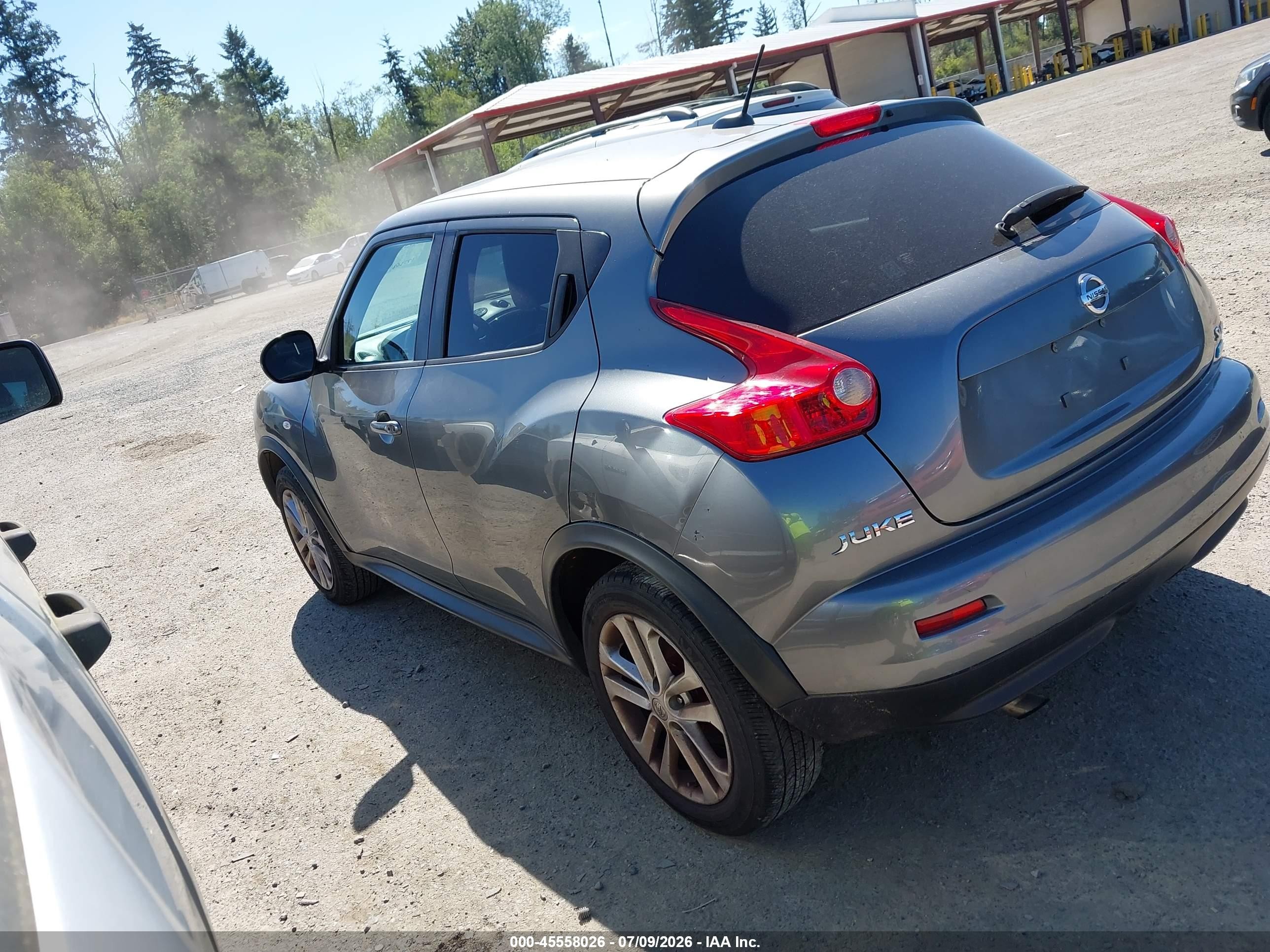 2012 Nissan Juke Sl Gray vin: JN8AF5MV4CT126858