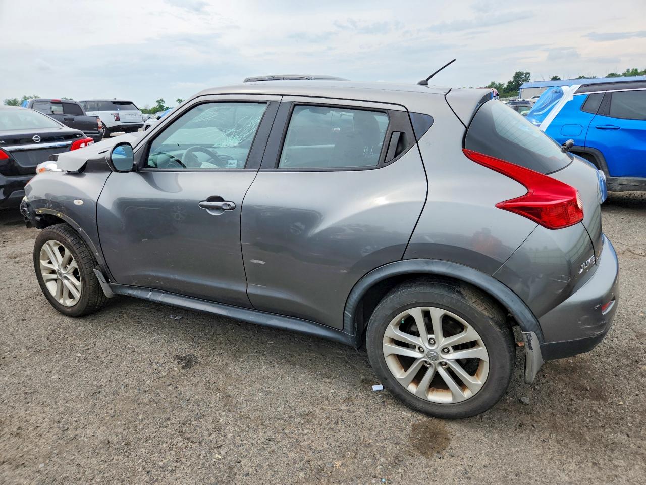 2013 Nissan Juke S/sv/sl Gray vin: JN8AF5MV4DT212527
