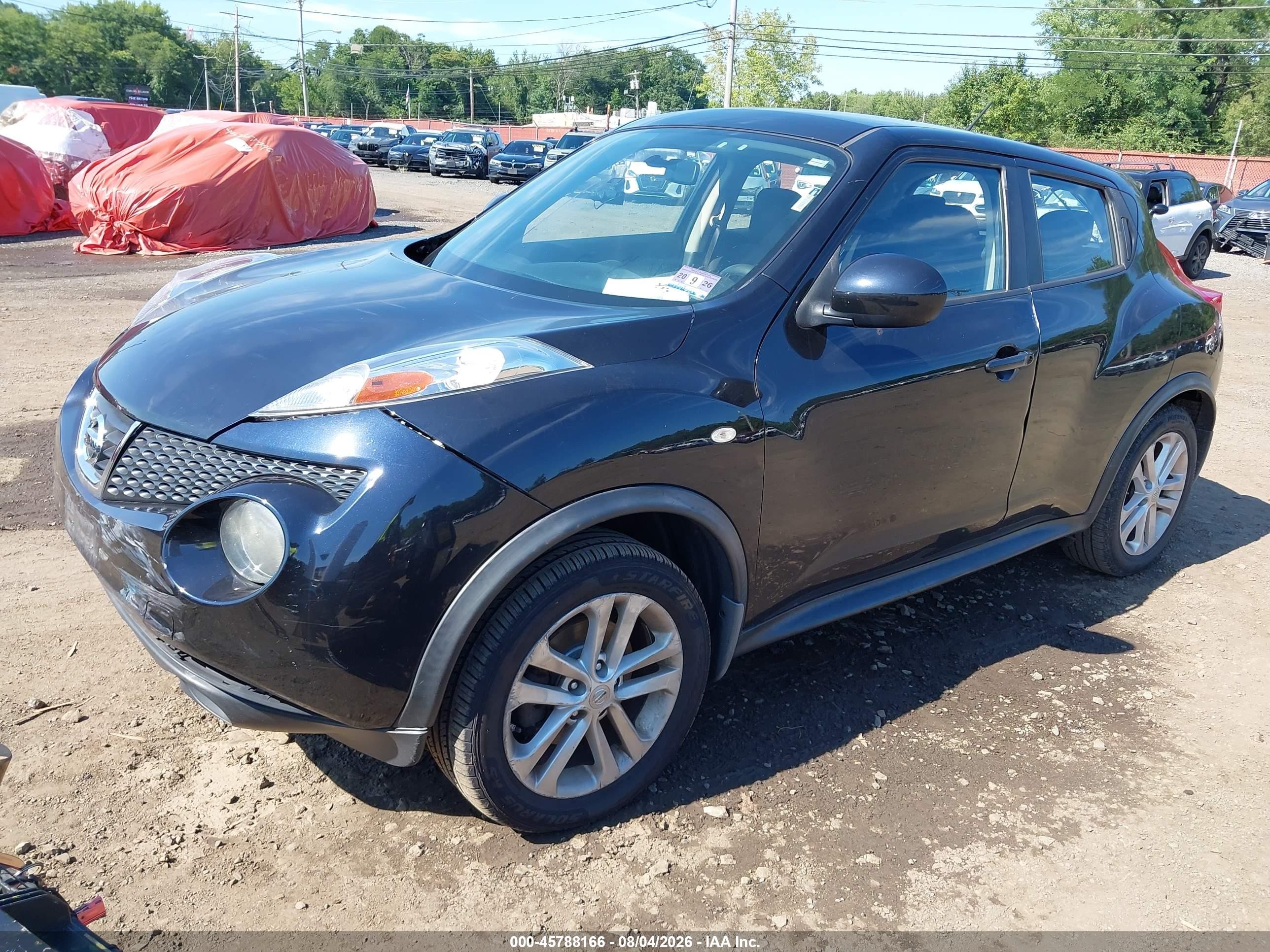2013 Nissan Juke S Black vin: JN8AF5MV4DT216450