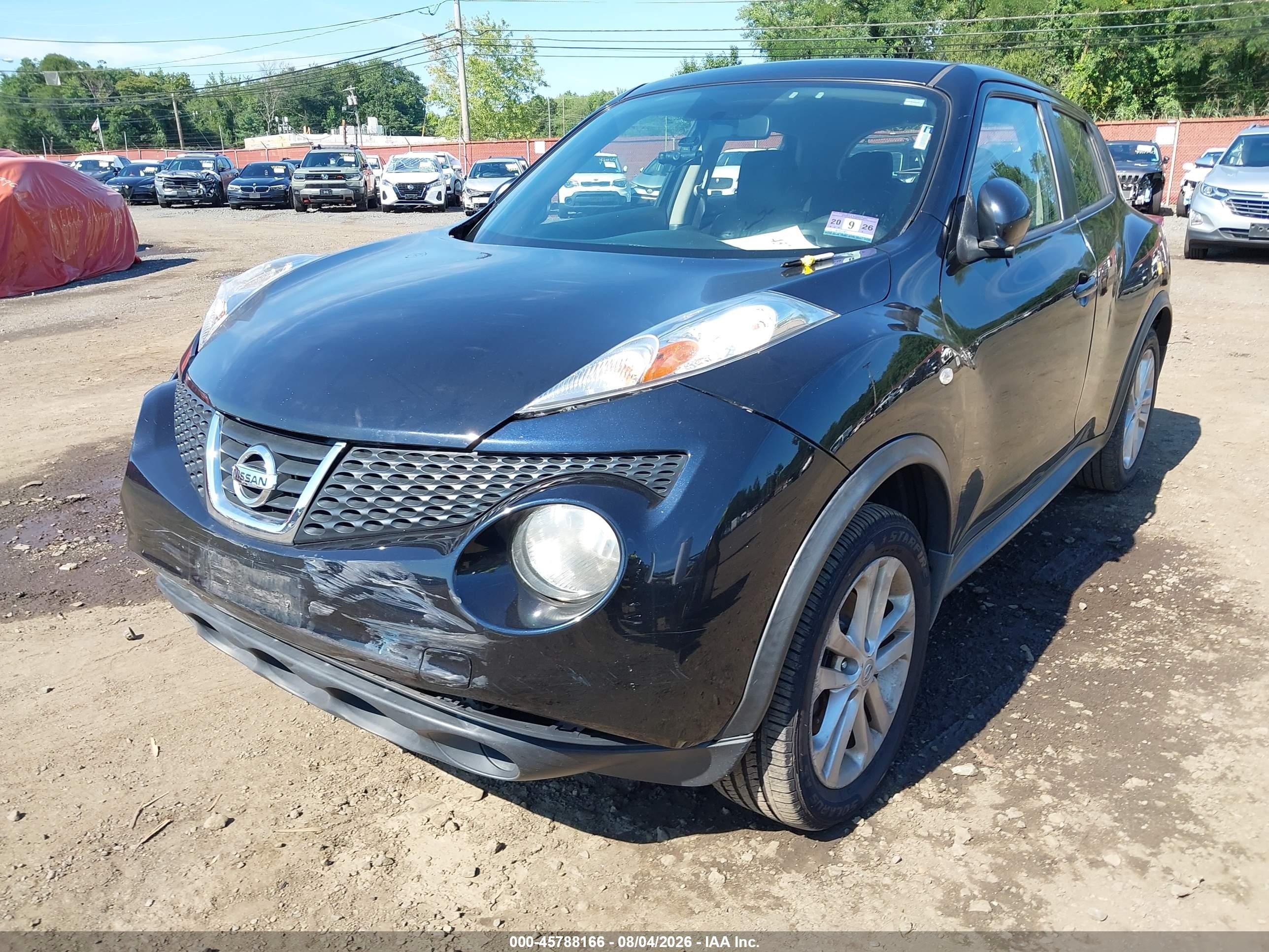 2013 Nissan Juke S Black vin: JN8AF5MV4DT216450