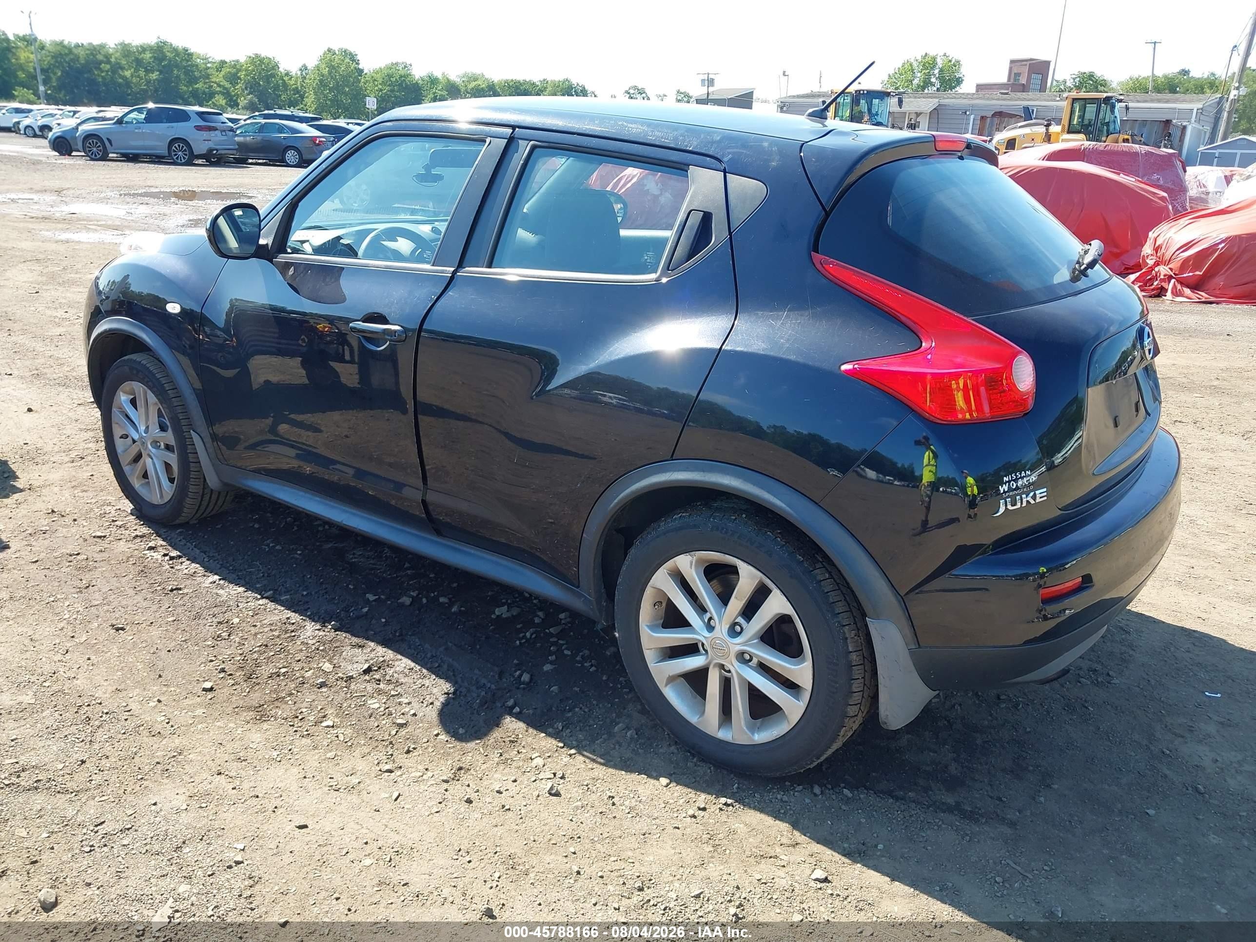2013 Nissan Juke S Black vin: JN8AF5MV4DT216450