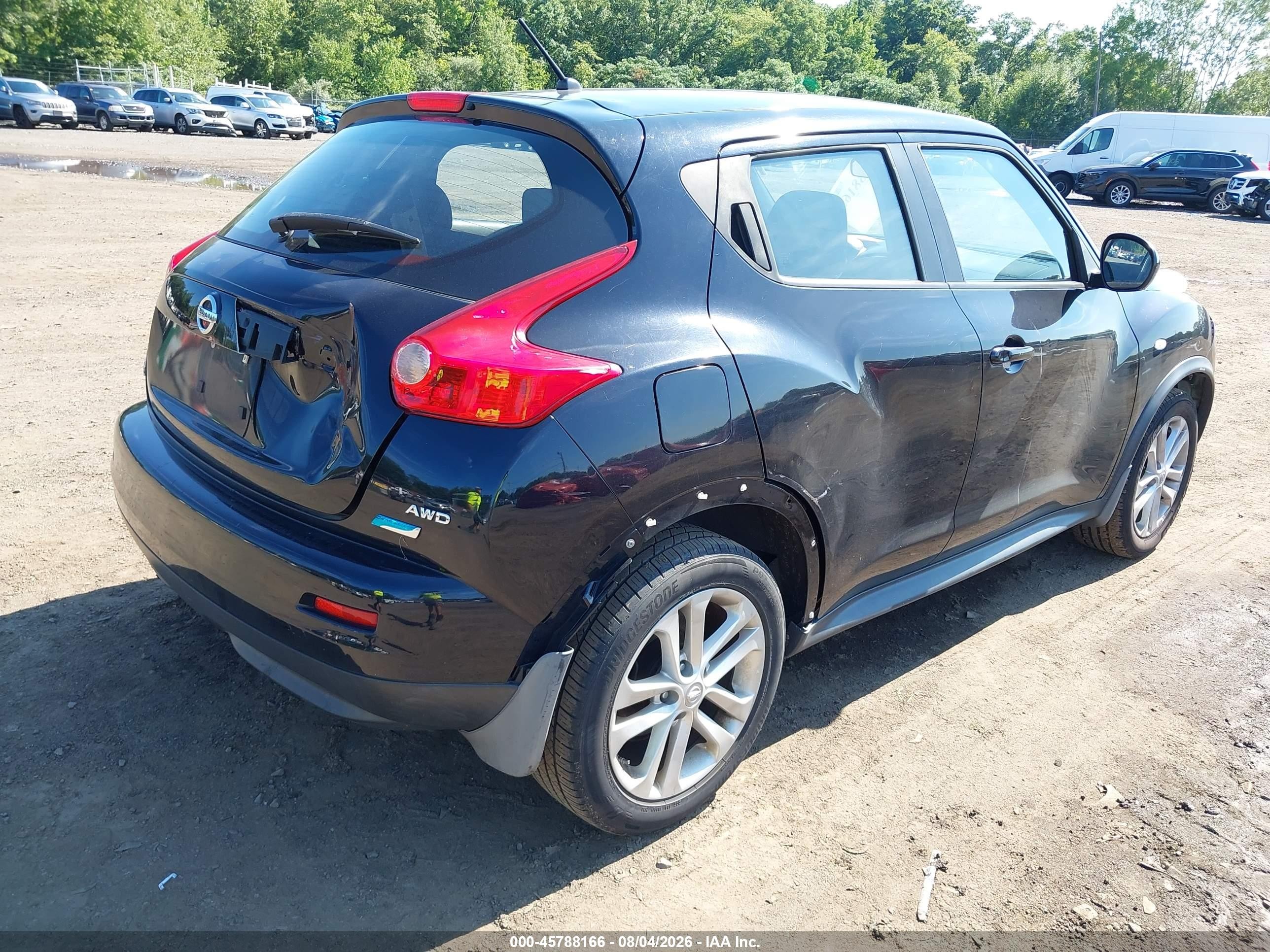 2013 Nissan Juke S Black vin: JN8AF5MV4DT216450