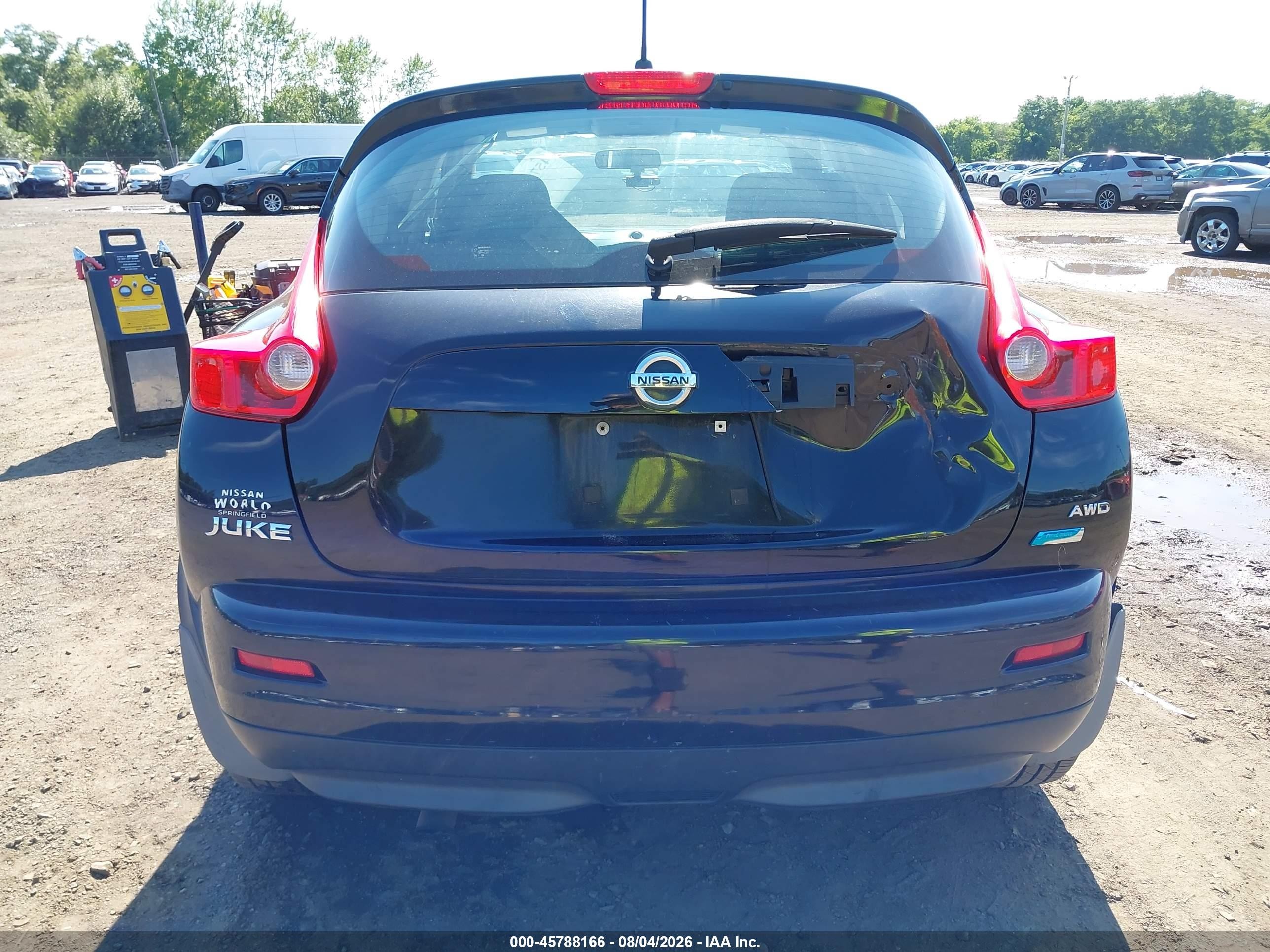 2013 Nissan Juke S Black vin: JN8AF5MV4DT216450