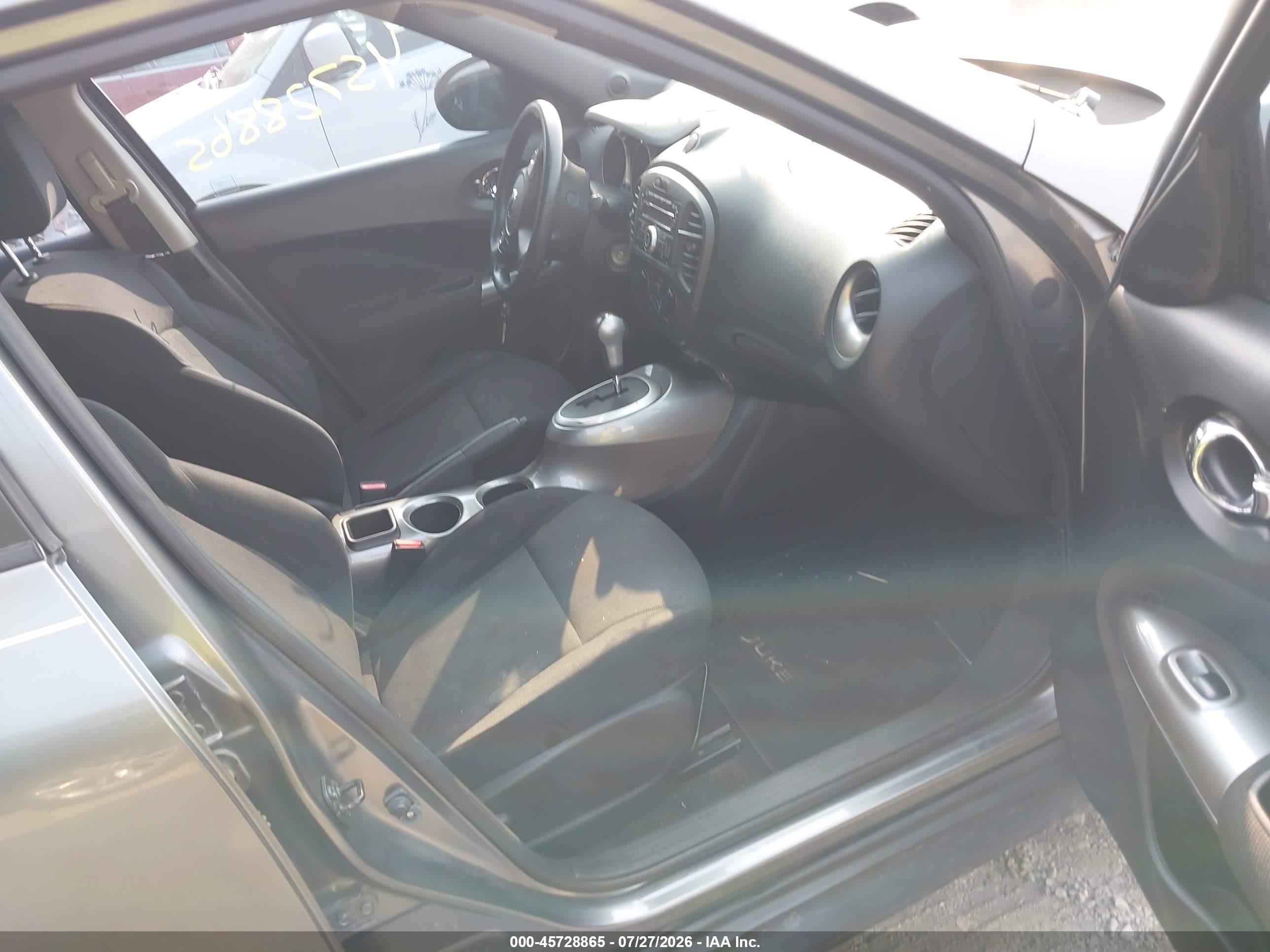 2013 Nissan Juke S Gray vin: JN8AF5MV4DT219896