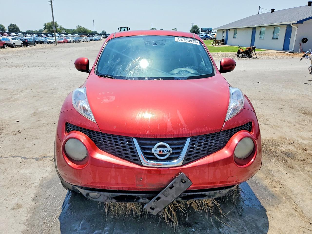 2013 Nissan Juke S Red vin: JN8AF5MV4DT221874
