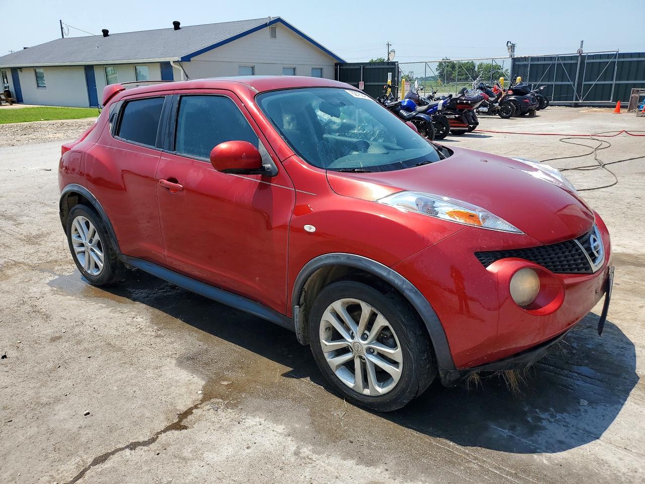 2013 Nissan Juke S Red vin: JN8AF5MV4DT221874