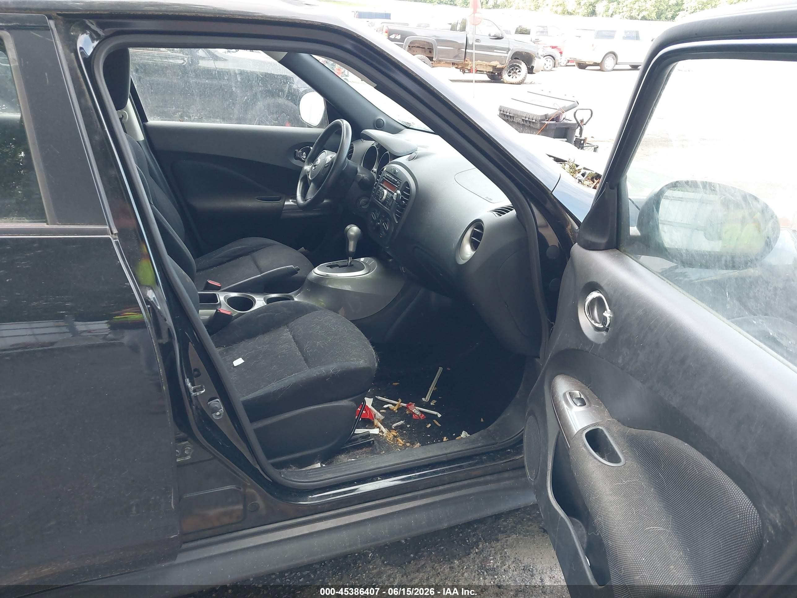 2013 Nissan Juke S Black vin: JN8AF5MV4DT227903