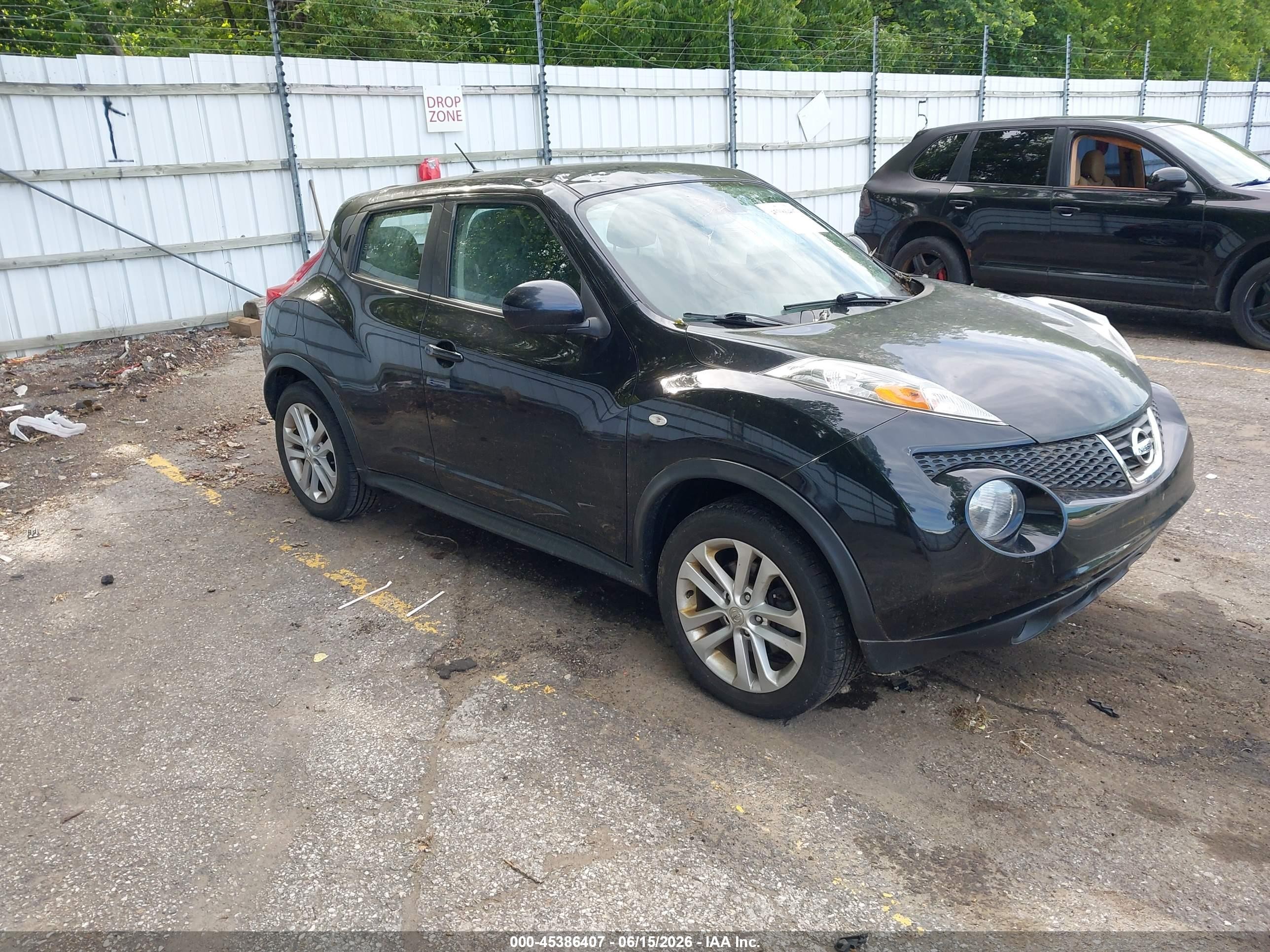 2013 Nissan Juke S Black vin: JN8AF5MV4DT227903