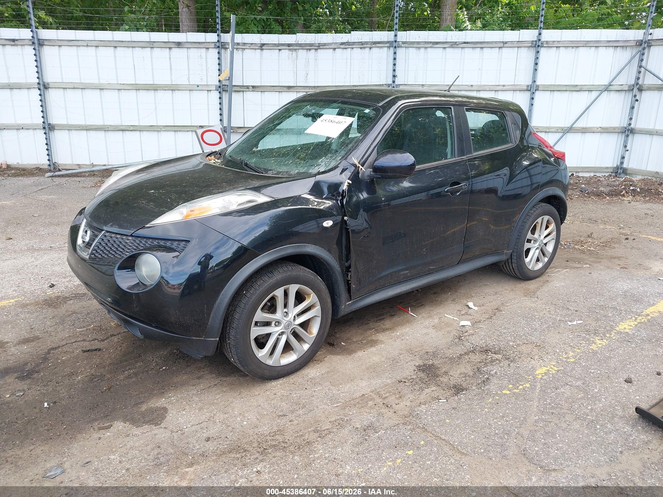 2013 Nissan Juke S Black vin: JN8AF5MV4DT227903