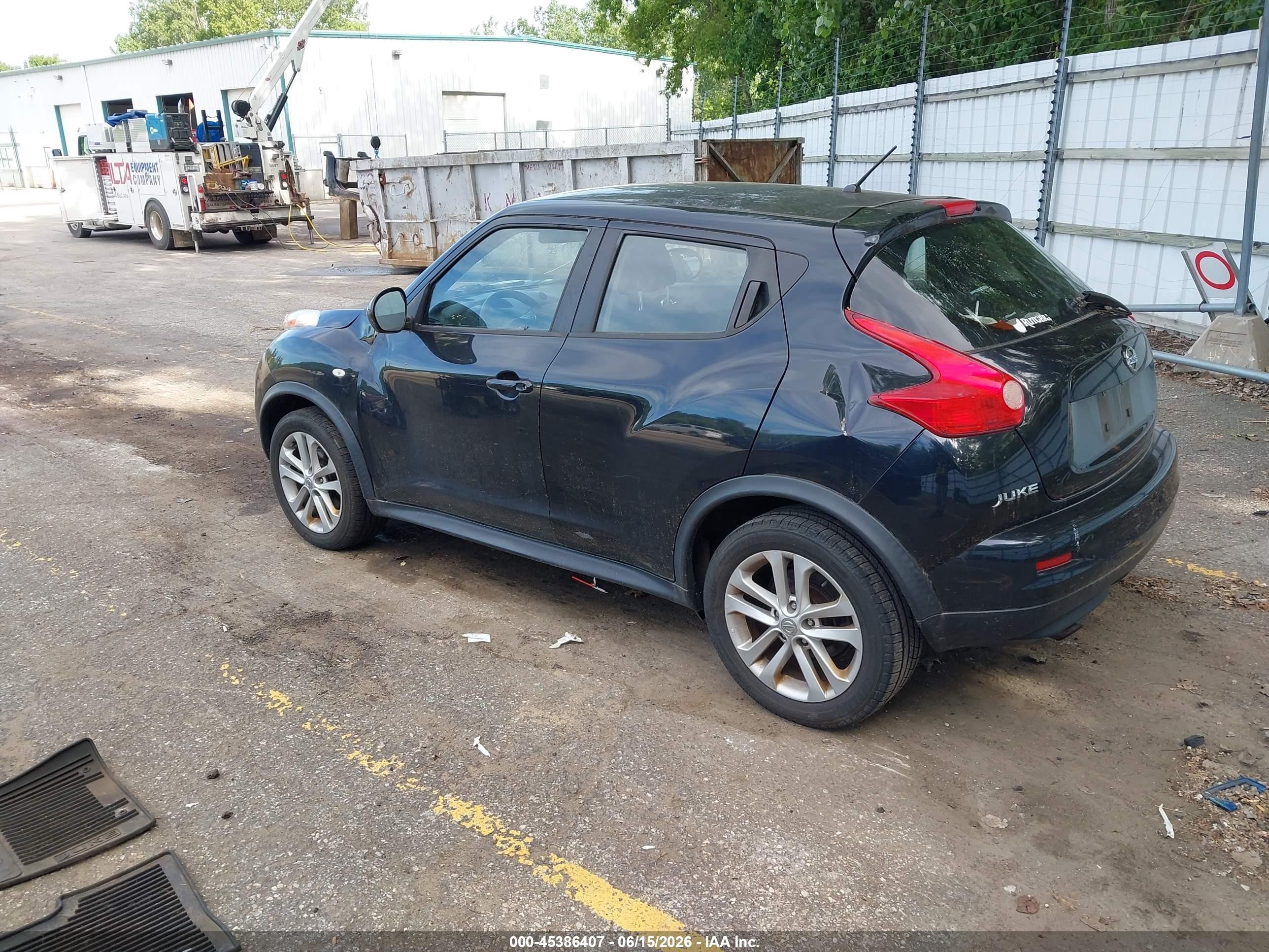 2013 Nissan Juke S Black vin: JN8AF5MV4DT227903