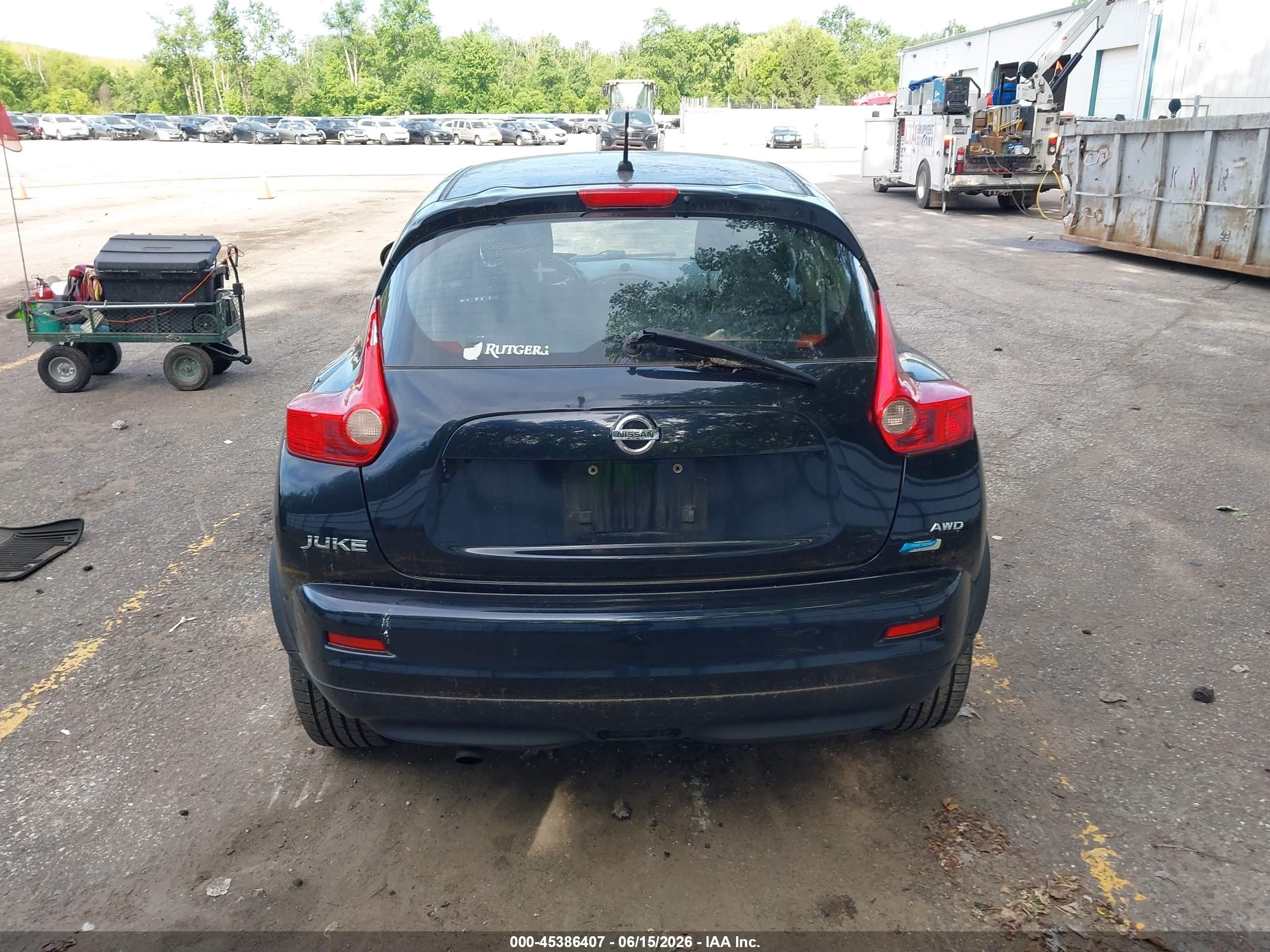2013 Nissan Juke S Black vin: JN8AF5MV4DT227903