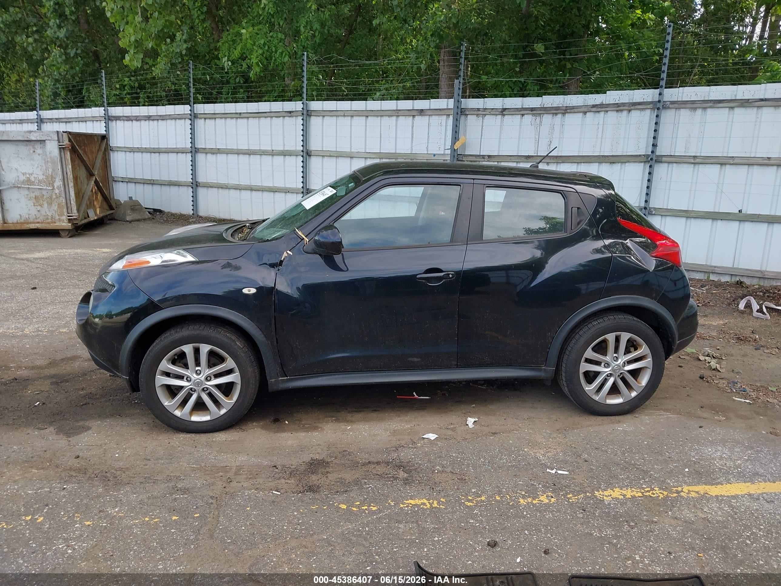2013 Nissan Juke S Black vin: JN8AF5MV4DT227903
