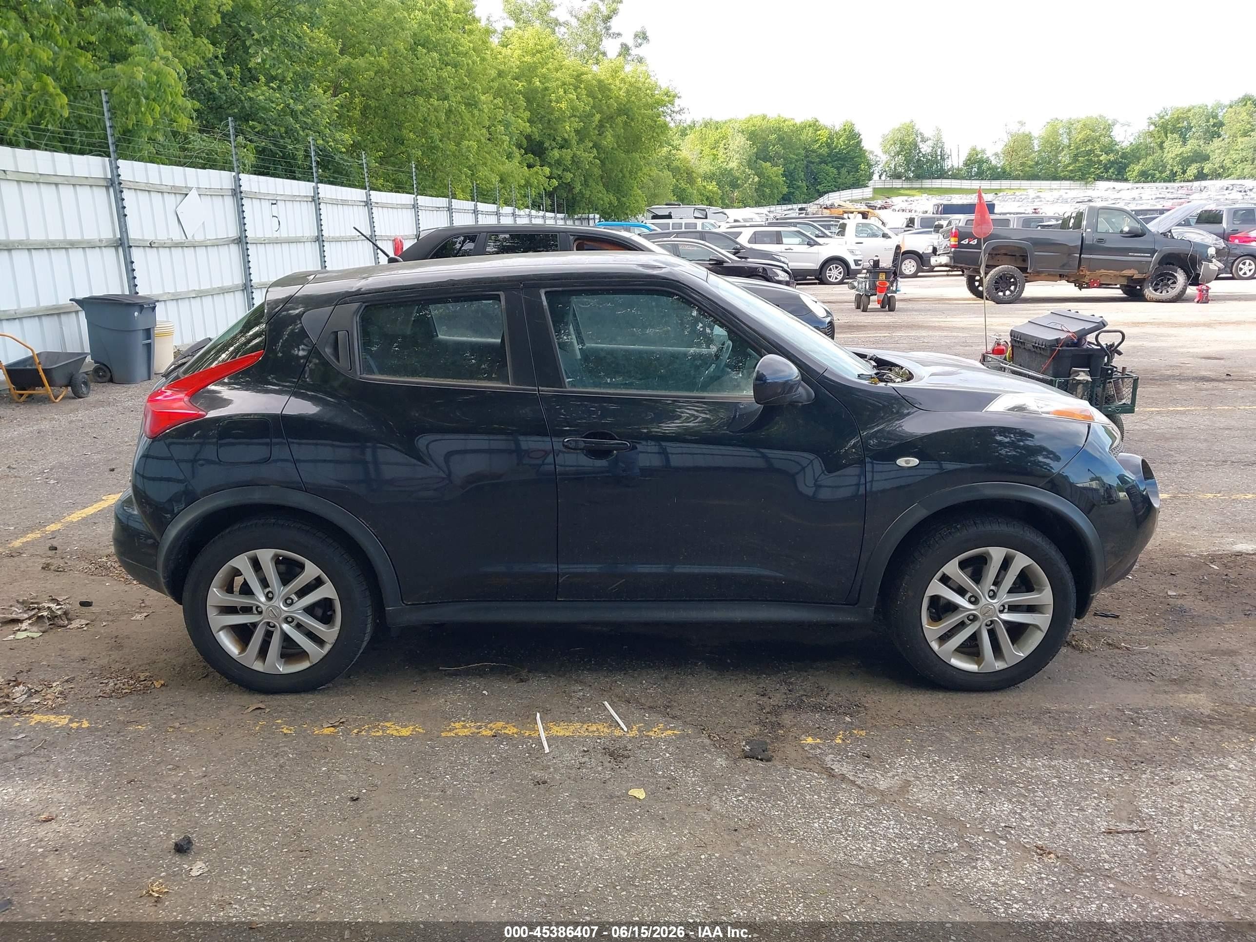 2013 Nissan Juke S Black vin: JN8AF5MV4DT227903