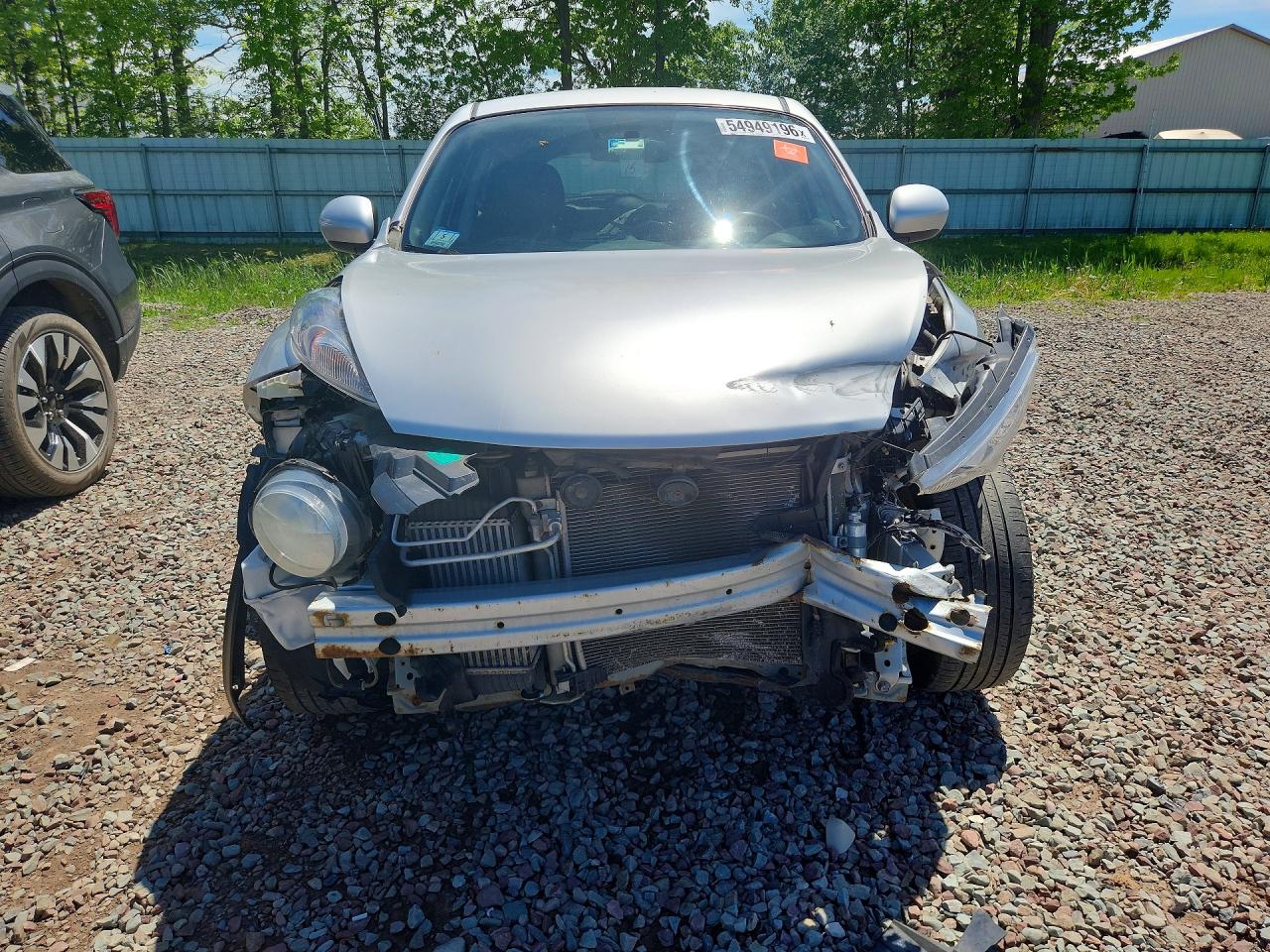 2013 Nissan Juke S Серебряный vin: JN8AF5MV4DT227965