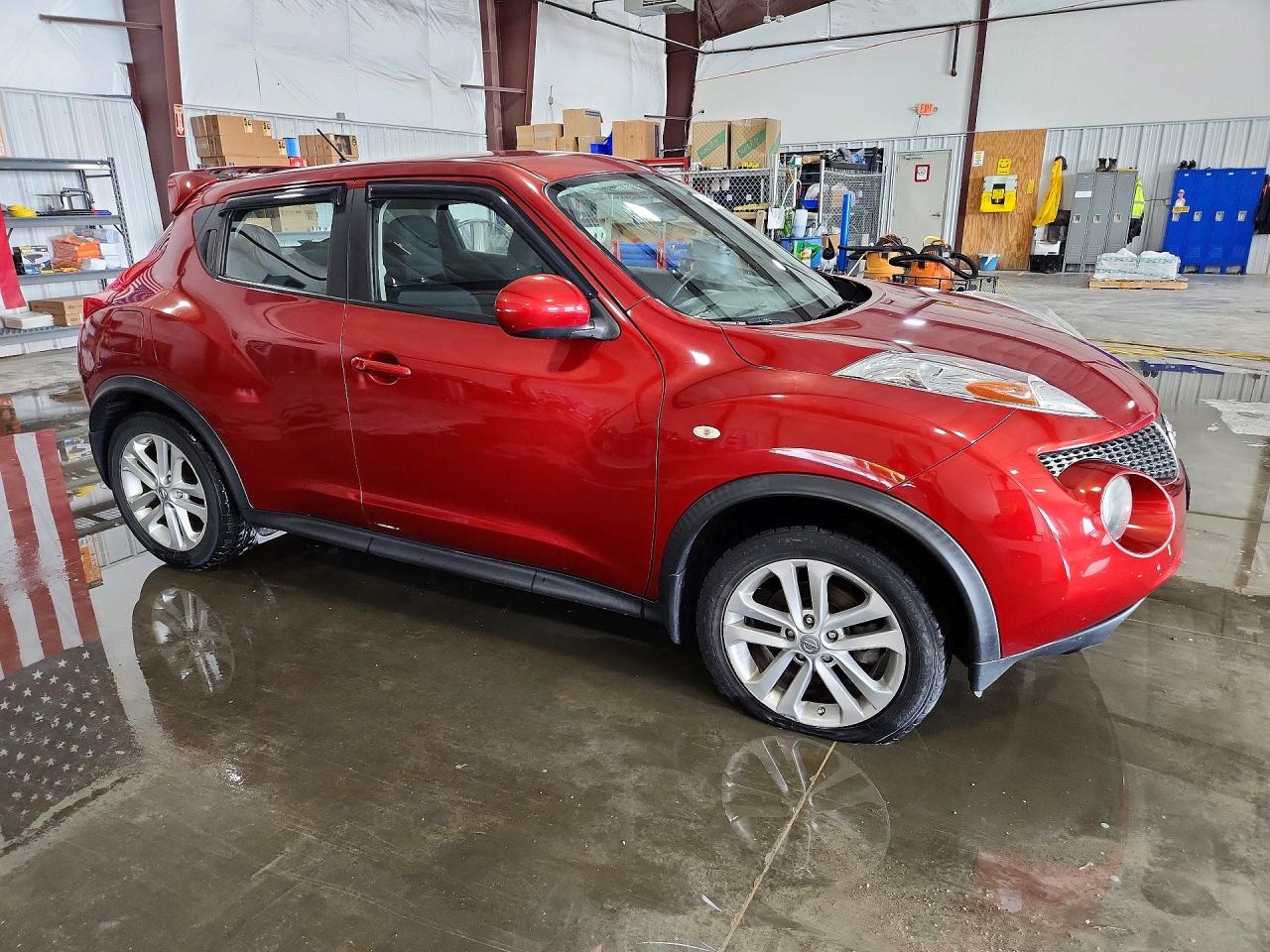 2013 Nissan Juke S Maroon vin: JN8AF5MV4DT231157