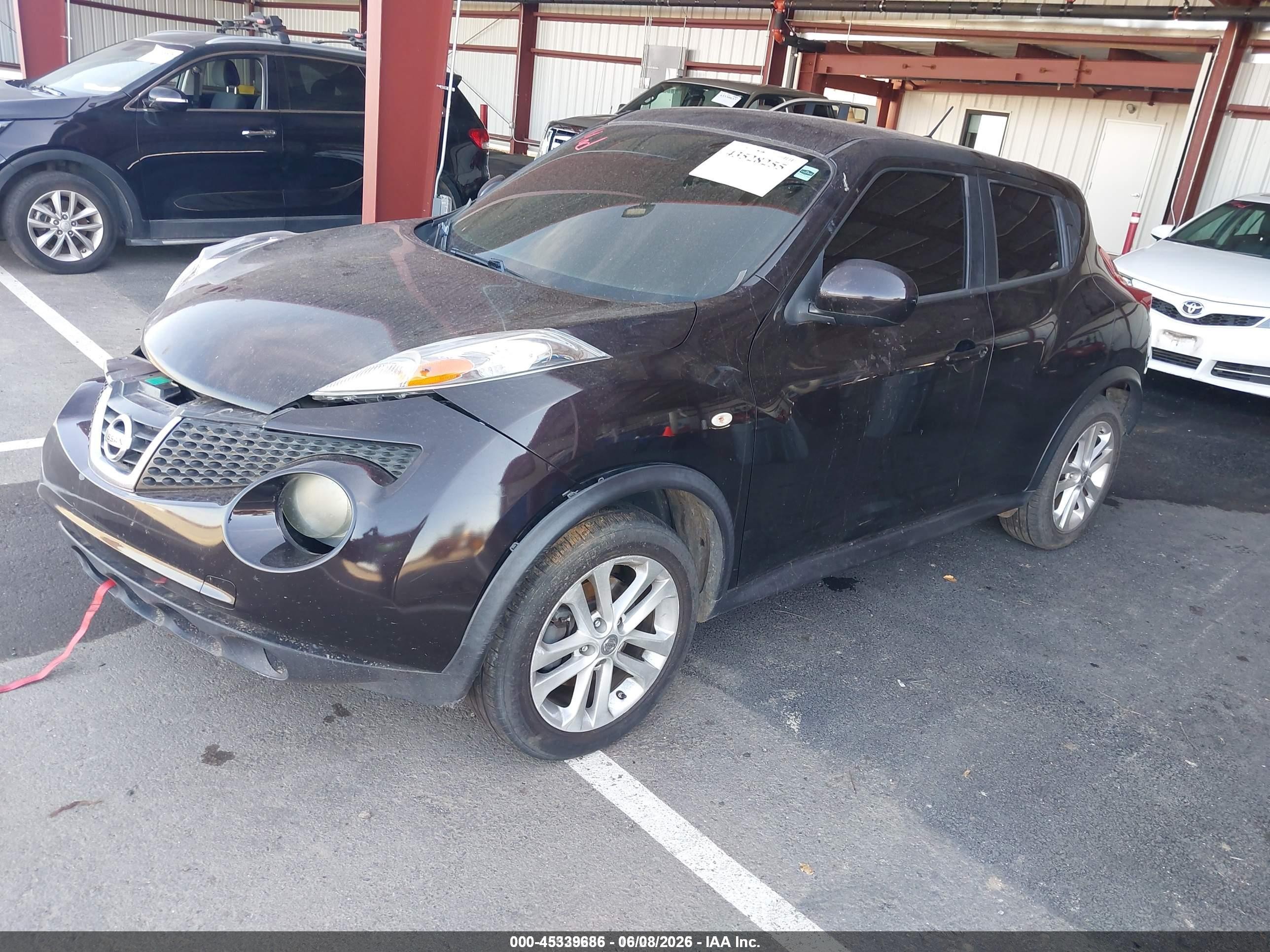 2014 Nissan Juke S Black vin: JN8AF5MV4ET361327