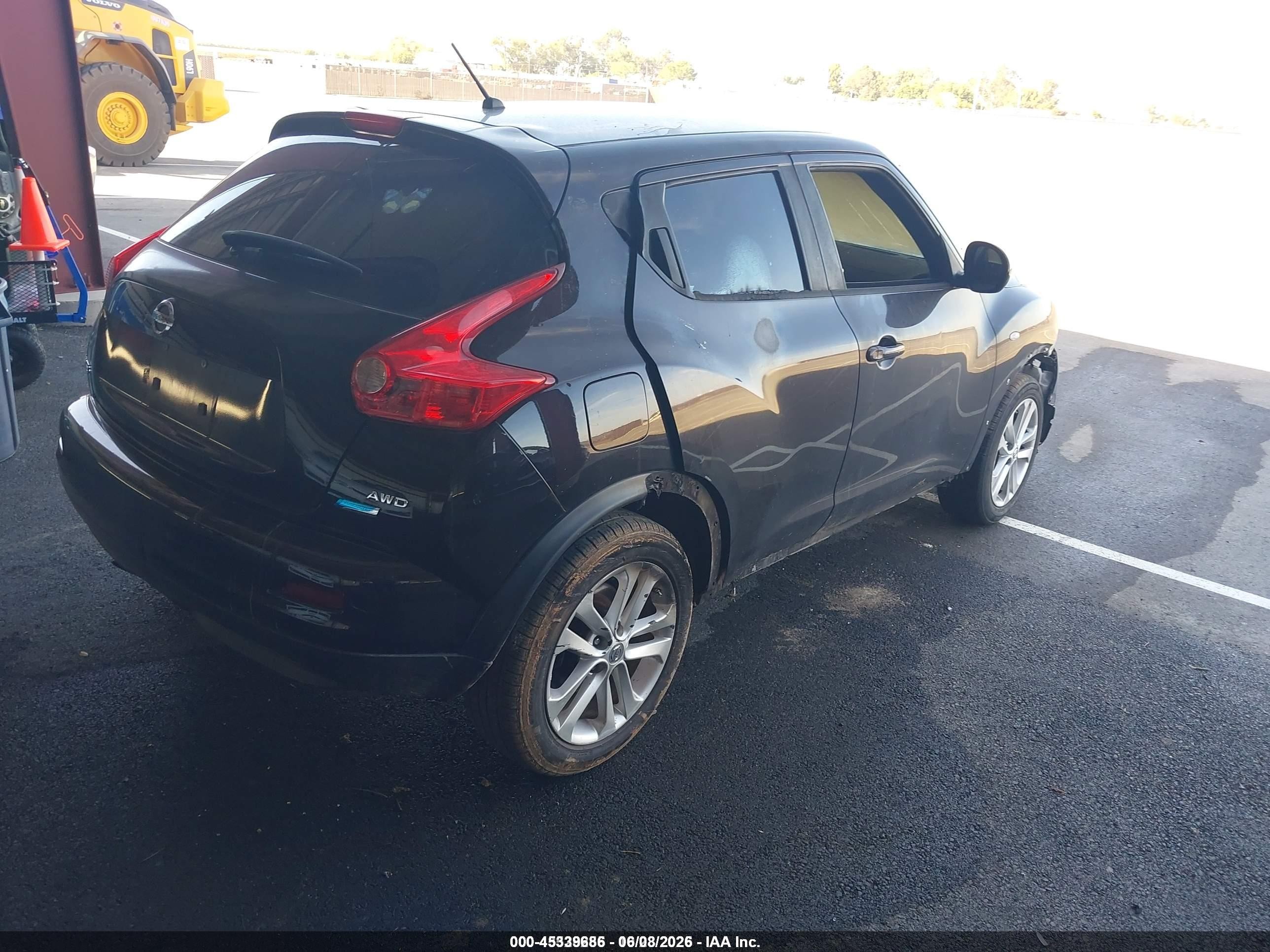 2014 Nissan Juke S Black vin: JN8AF5MV4ET361327