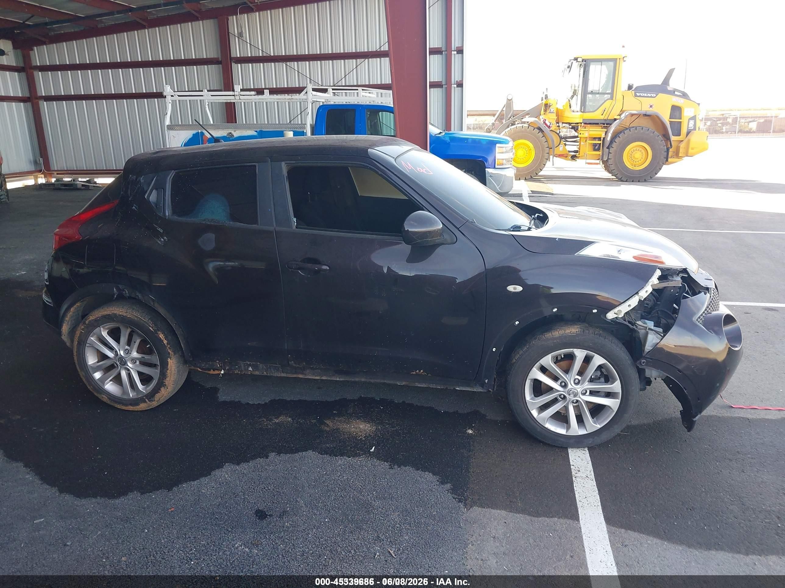 2014 Nissan Juke S Black vin: JN8AF5MV4ET361327
